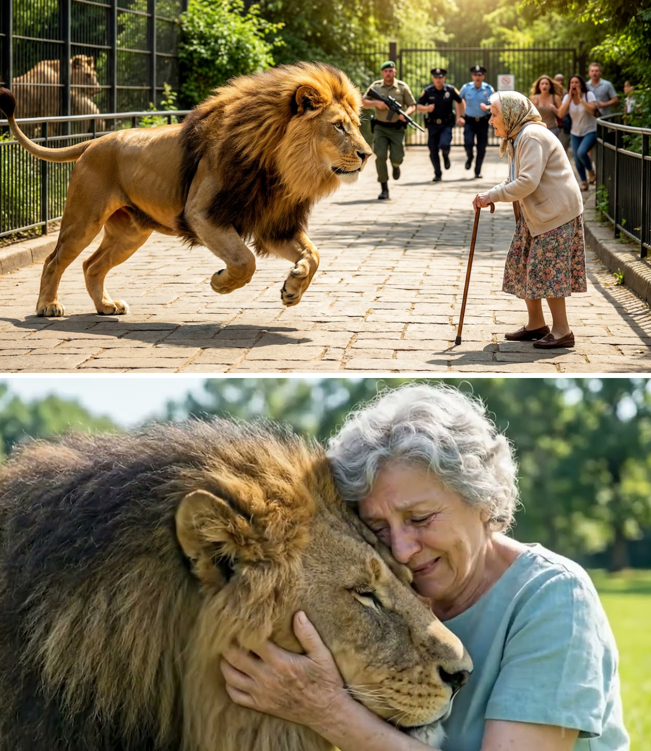 Ang Leon na Nakaalala: Paano Ginulat ng Isang Dekada-Lumang Ugnayan ang Isang Buong Zoo