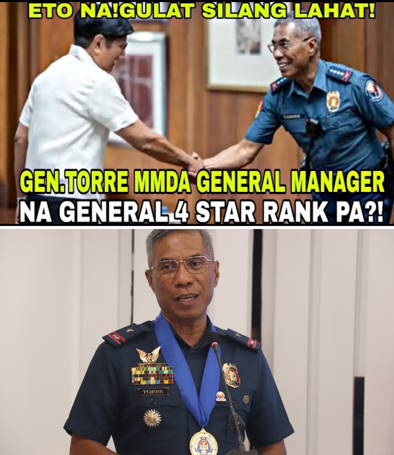 Ang Muling Pagbabalik ni Gen. Nicolas Torre: Pamumuno, Pananagutan, at Bagong Yugto ng Serbisyo