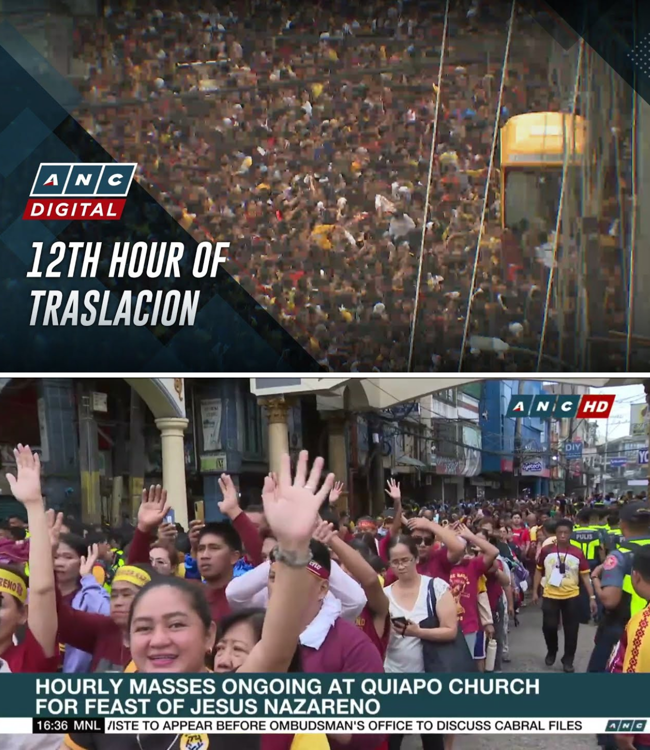Sa Ika-12 Oras ng Pananampalataya: Patuloy na Paglalakbay ng Poong Jesus Nazareno at ang Hindi Matitinag na Debosyon ng Sambayanan