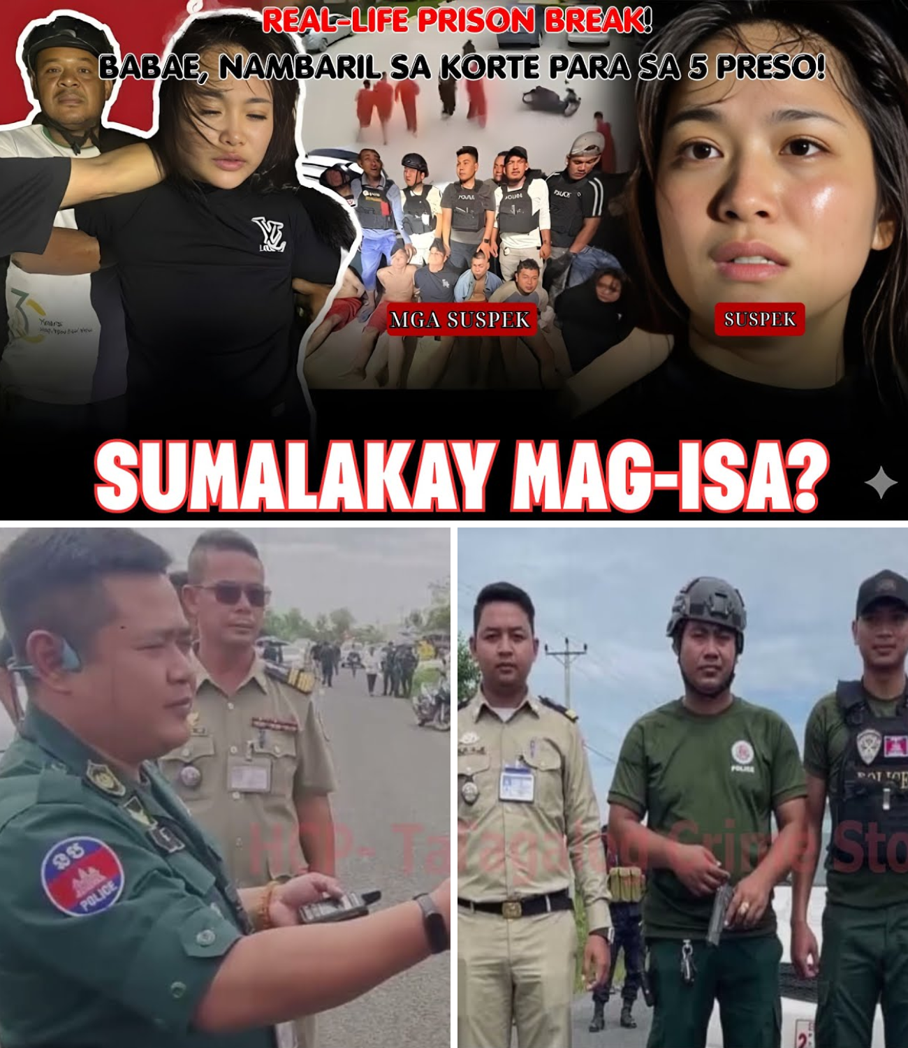 Parang Aksyon sa Pelikula: Babaeng Vietnamese, Lihim na Tumulong sa Pag‑alis ng 5 Detainee sa Isang Hukuman sa Cambodia