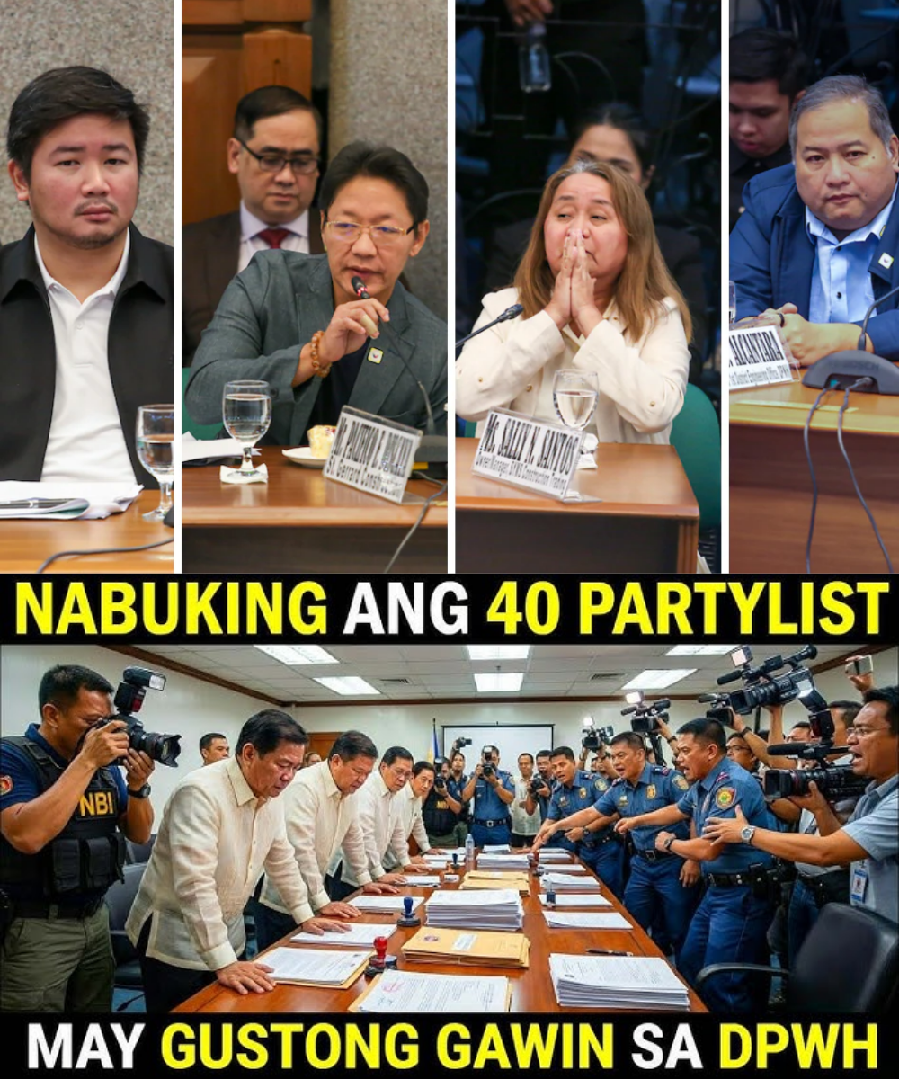 🚨 NABUKING! 40 PARTYLIST, SABAY-SABAY KUMILOS — DPWH TARGET NG LIHIM NA GALAWAN! KALAT NA ANG DOKUMENTO!