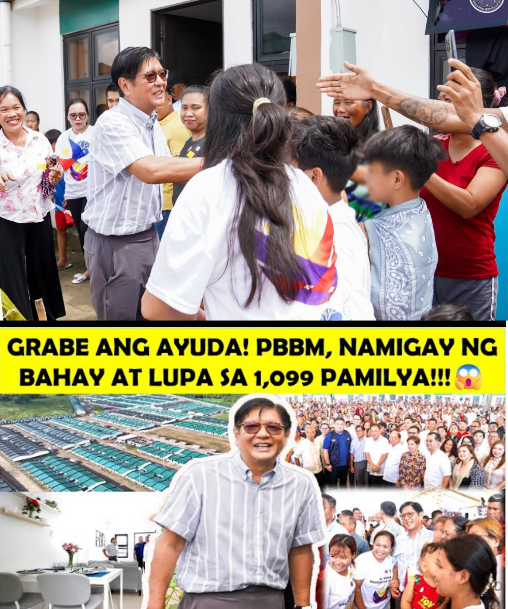 GRABE ANG AYUDA! PBBM, NAMIGAY NG BAHAY AT LUPA SA 1,099 PAMILYANG PILIPINO — OMG SOBRA KAMI NA RINANIG!!!! 😱