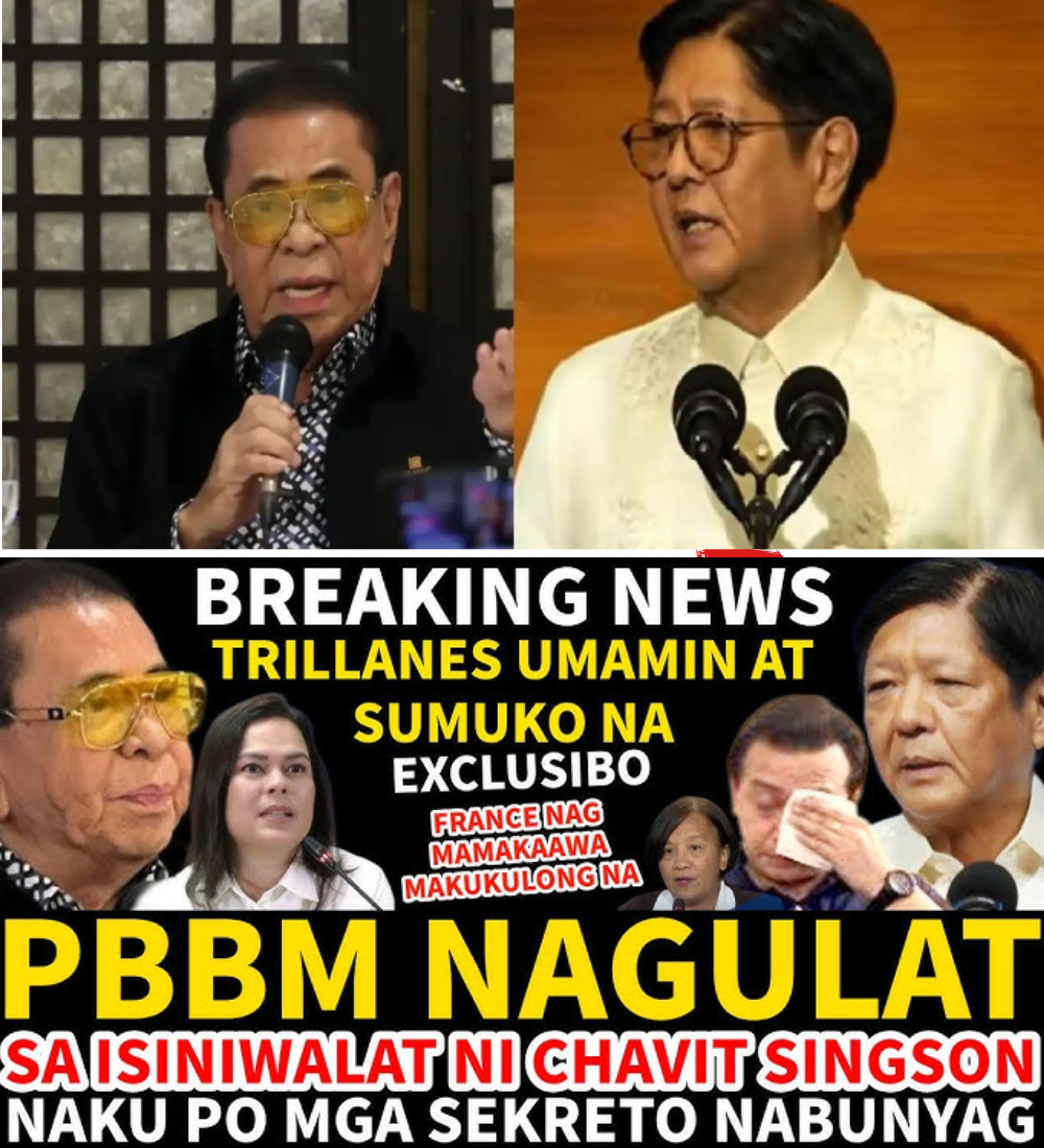 🚨 PBBM NAGULAT SA BAGONG ISINIWALAT NI CHAVIT SINGSON—NAKU PO, MASAMANG SEKRETO NI BBM NABUNYAG?! 😱 OMG SOBRA SHOCK!!!