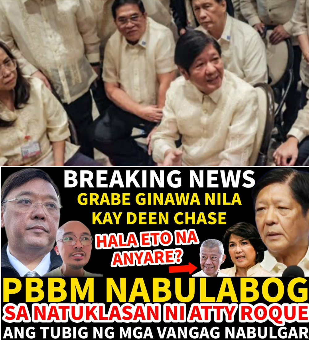 PBBM NABULABOG SA IBINULGAR NI ATTY. ROQUE!? 😱 “NAKU PO!” — TUBIG NG MGA VANGAG BIGLAANG LUMABAS! TUBIG NG MGA VANGAG NABUNYAG