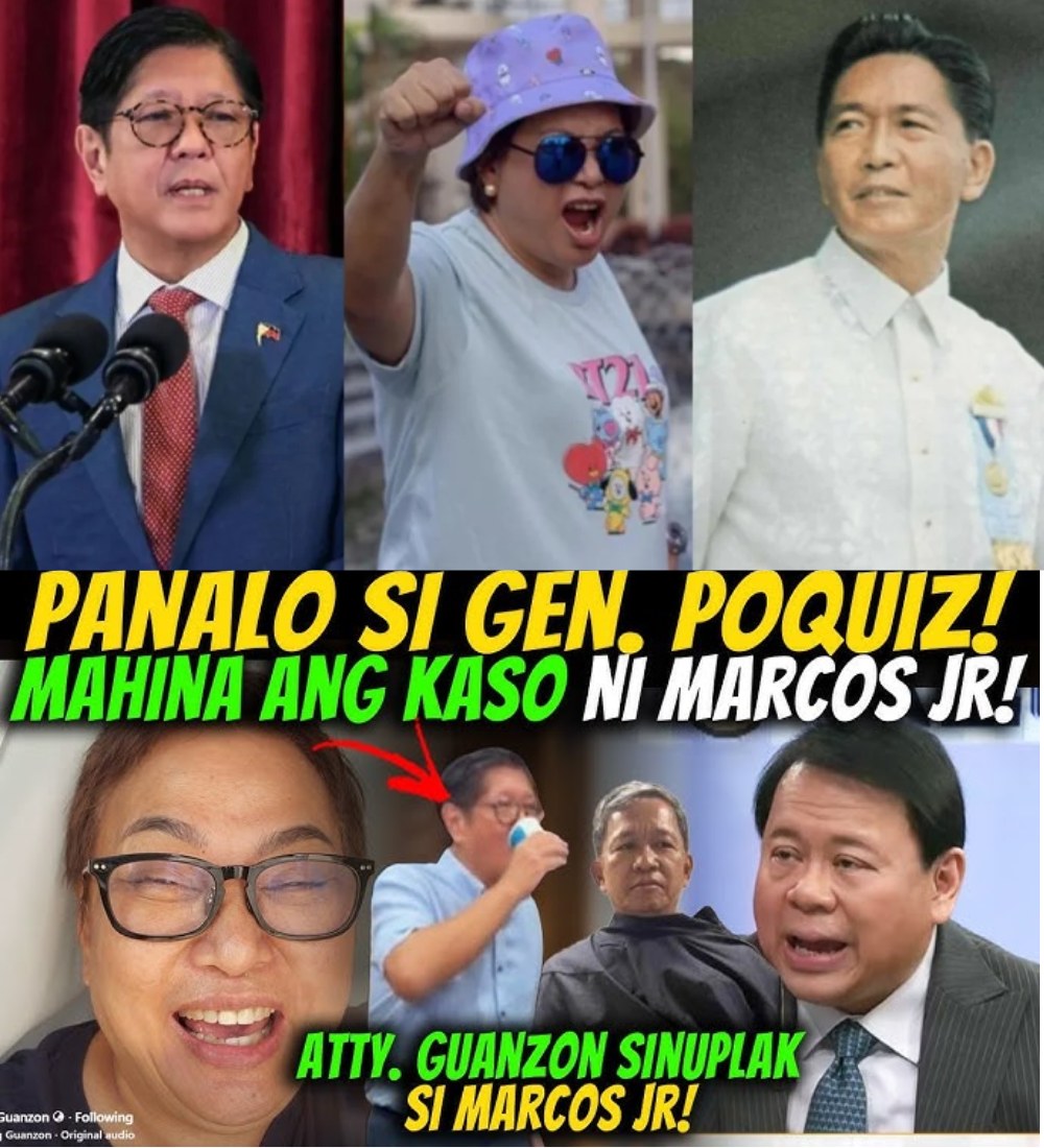 PUTOK! 💥 KASO NI MARCOS JR LABAN KAY GEN POQUIZ — BINASAG SA HARAP NG LAHAT, “WALANG KWENTA!” 😱