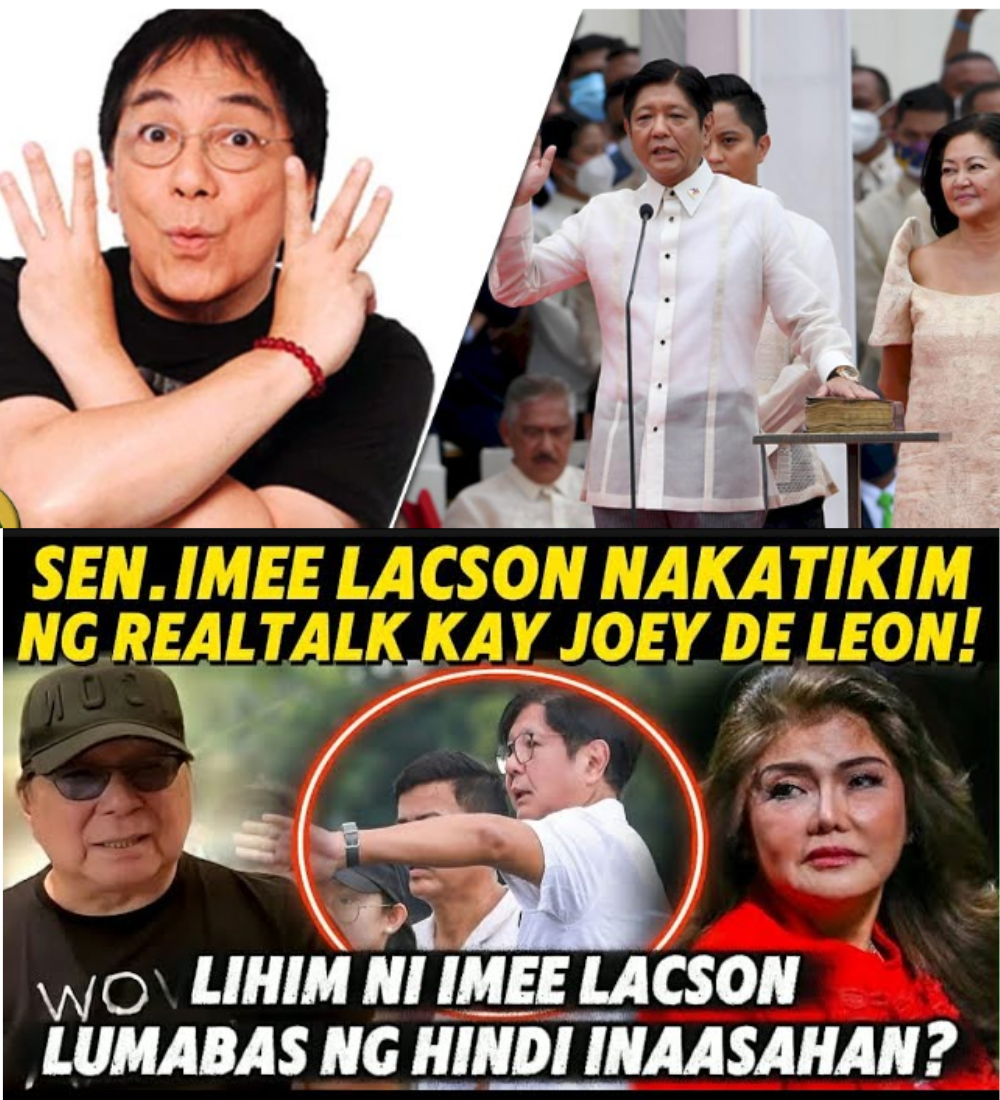 HINDI NA NAKAPAGTIMPI! JOEY DE LEON BINUKLAT ANG ISYU NI IMEE MARCOS — OMG! 😳