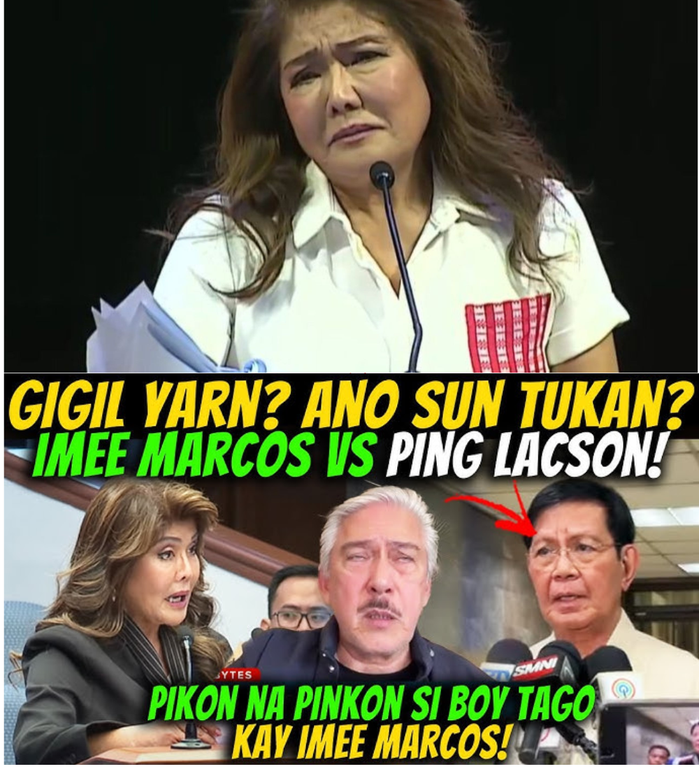 OMG!!! IMEE VS PING! NAPAKA INIT NA SAGUTAN — IMEE MARCOS LINAMPASO, PINGKY NAPIKON NG TODO! 😱