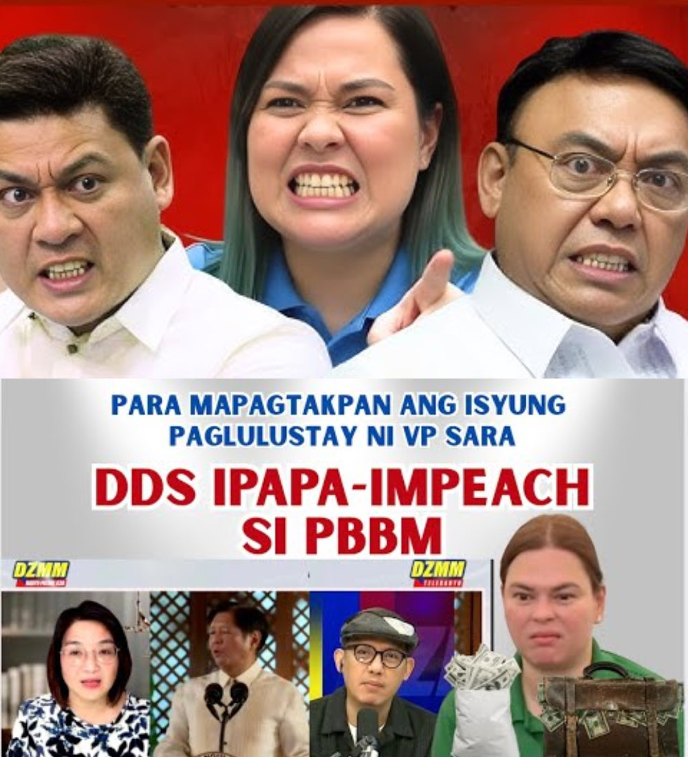DDS, IPAPA IMPEACH SI PBBM PARA MAPAGTAKPAN ANG ISYUNG PAGLULUSTAY NI VP SARA — BUONG BANSA SHOCKED, MGA LIHIM LUMALABAS, WALANG MAKAPANIWALA SA PLANONG POLITIKAL!