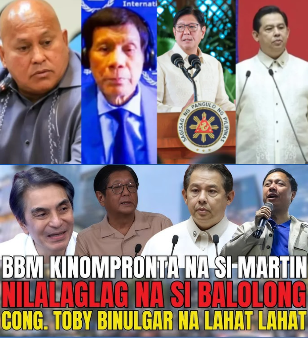 KAPAPASOK LANG! BBM ILALAGLAG NA SI MARTIN?! CONG TOBY BINULGAR LAHAT NG SEKRETO — MGA TAO AT PULIS NABALOT SA TAKOT SA LUMALABAS NA TOTOO! 😱