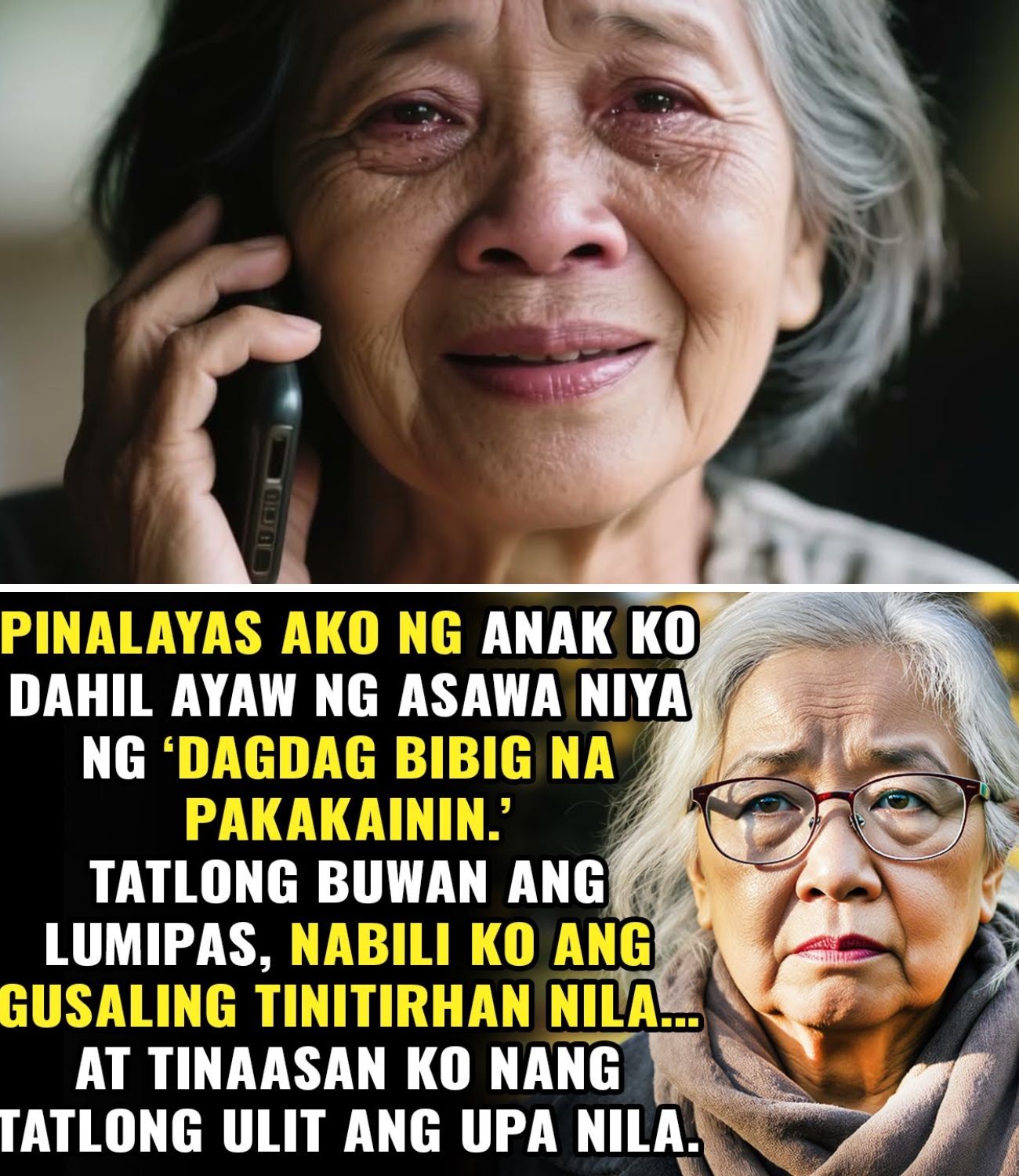 Itinuring Akong ‘Pabigat’ at Pinalayas ng Sarili Kong Anak… Kaya Lihim Kong Binili ang Buong…