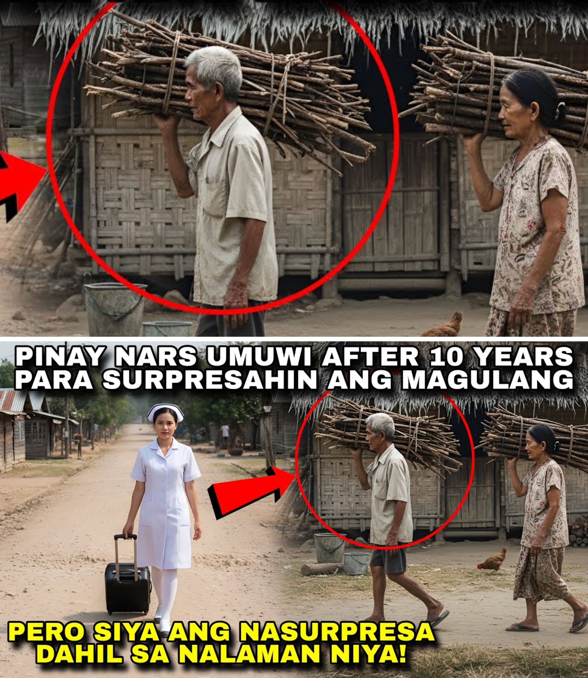 PINAY NARS UMUWI AFTER 10 YEARS PARA ISURPRESA ANG MAGULANG, PERO NAGULAT SIYA SA NALAMAN!