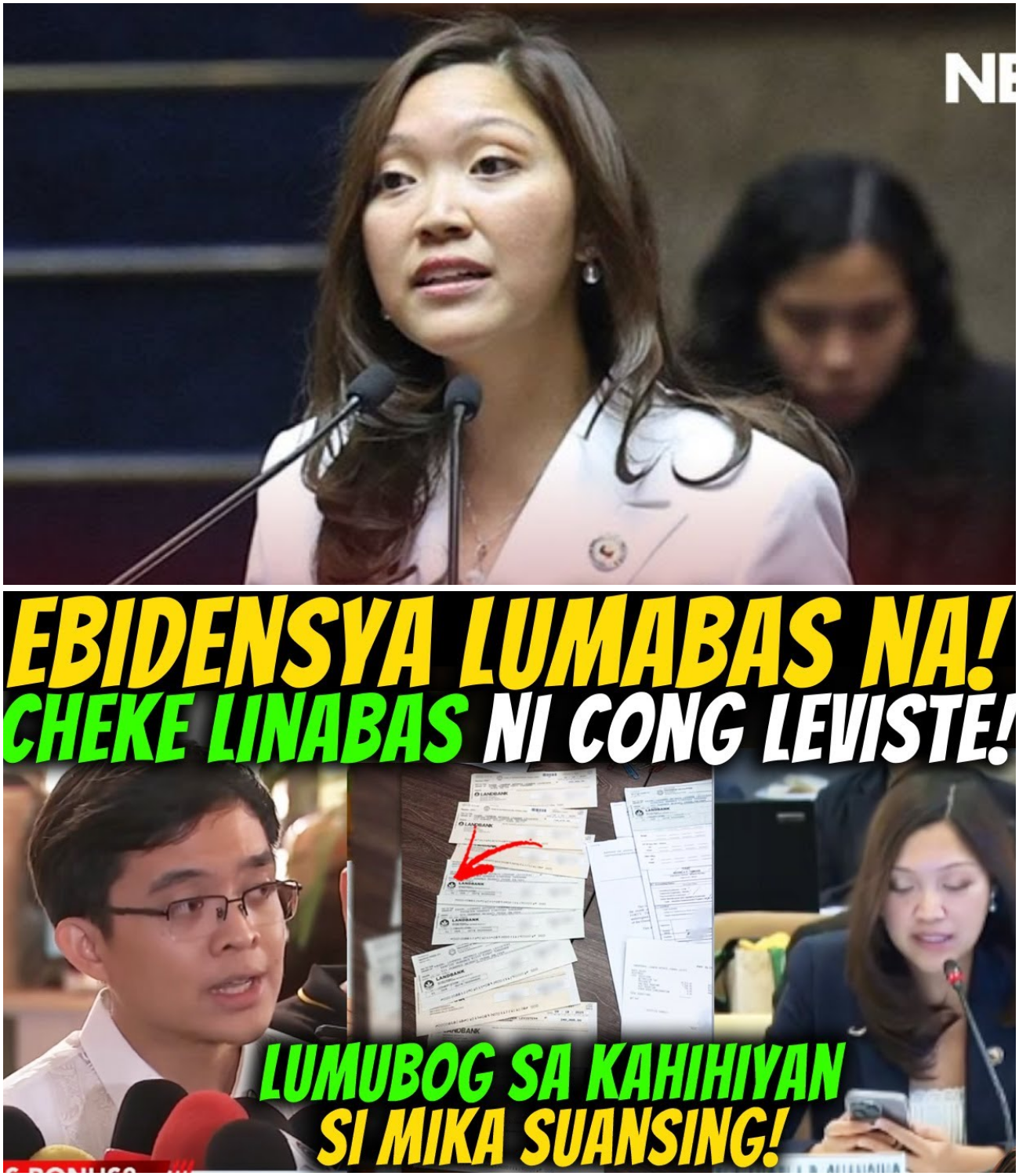 Bukung-Buking si Suansing? Mga Tseke Inilabas ni Cong. Leviste, Budget ni Marcos Jr. Sinusuri na Raw