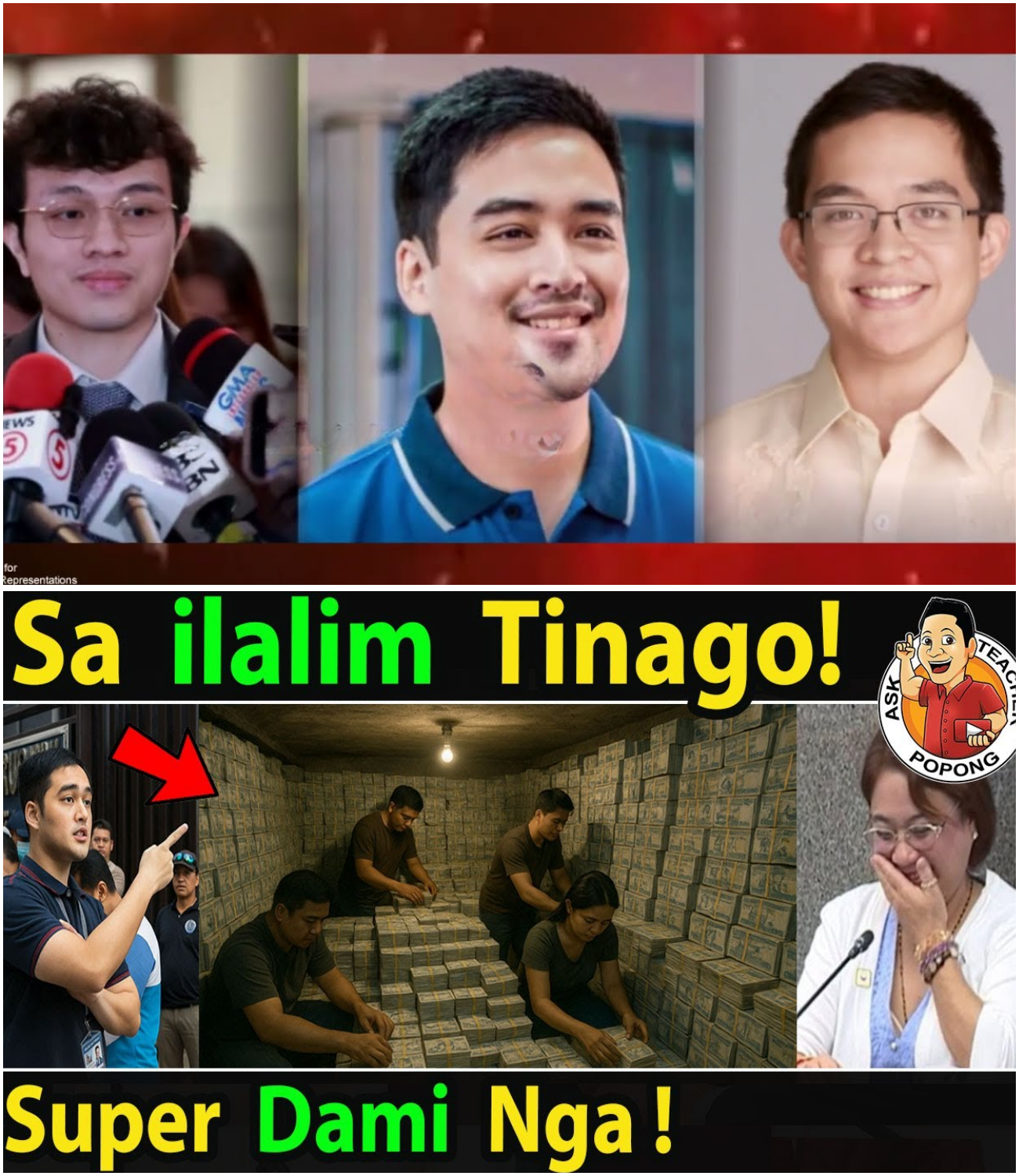 Sa Underground Pala Itinago? Pangalan ni Vico Sotto Lumutang, Publiko Nagtatanong sa Tunay na Alam Niya