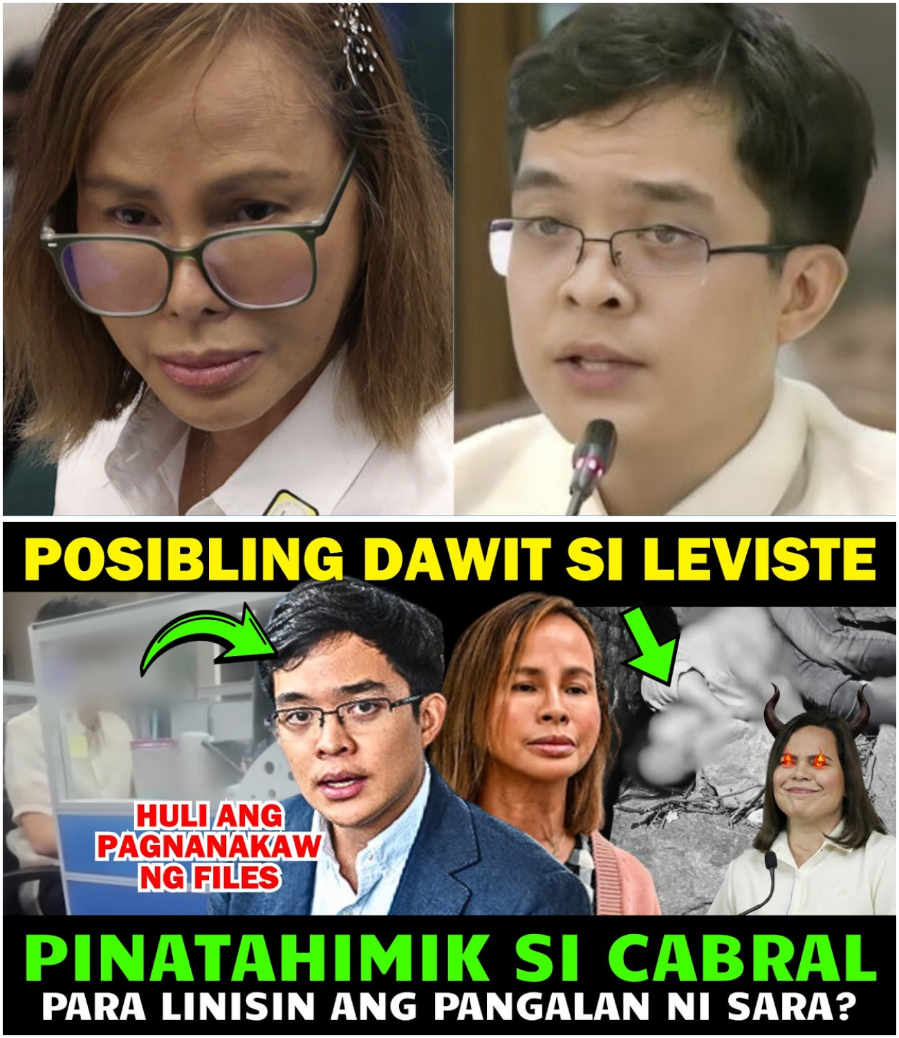 Leviste “Nabuking”? Cabral Pinatahimik Ba—Mga Tanong na Umuugong sa Umano’y Paglilinis ng Pangalan ng mga Duterte
