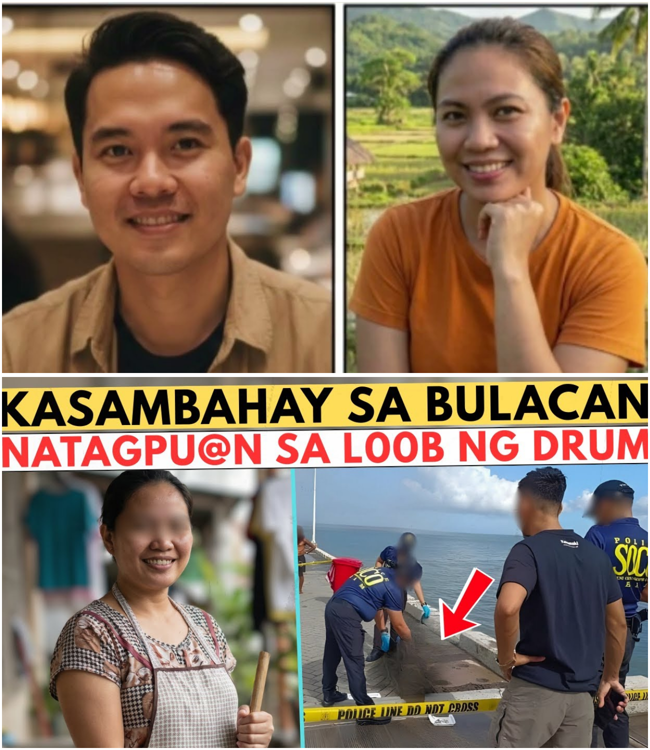 Kasambahay sa Bulacan Nawalang Parang Bula—Natagpuan sa Damuhan, Hindi Na Nakauwi Pang Buhay