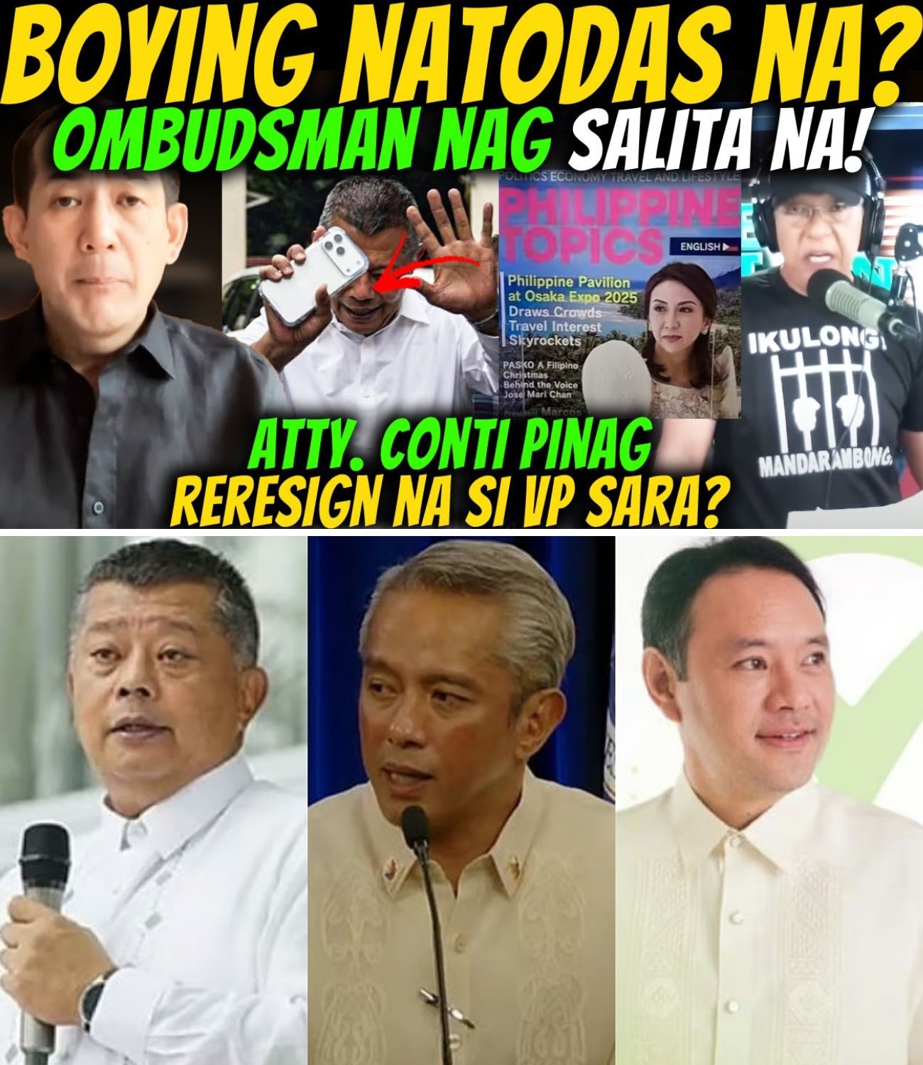 HOSPITAL DRAMA NI REMULLA, “FACE OF TOURISM” NI FRASCO, AT ANG HATOL NI VIC RODRIGUEZ NA “BBM MUST GO”: ANG NAG-UUMPUGANG ISYU NG BAYAN