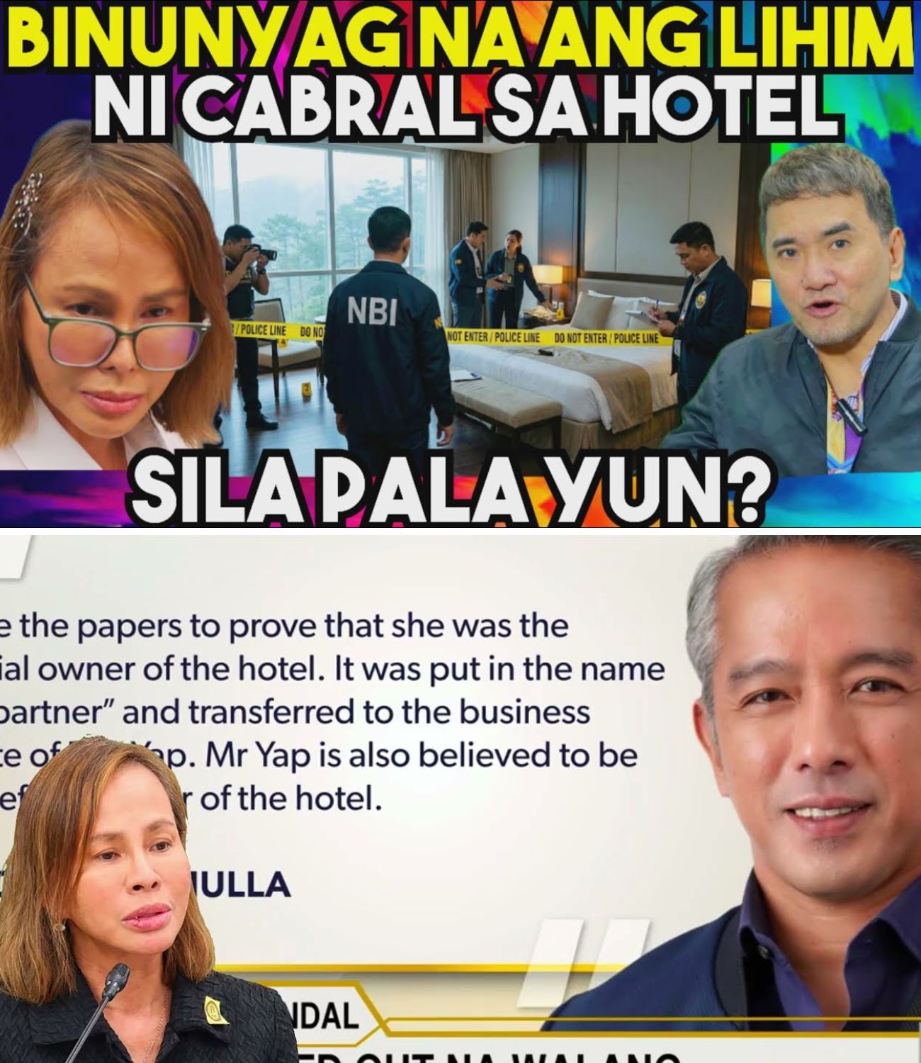 MGA BAGONG PERSONALIDAD NA MAY KONEKSYON sa ION HOTEL. EX-USEC CABRAL CASE