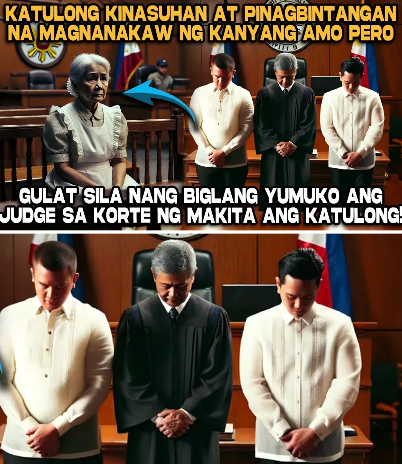 “Magnanakaw ka!” sigaw ng may-ari. Ngunit nang makita siya ng hukom, agad siyang bumaba at niyakap ang akusado—sino siya?