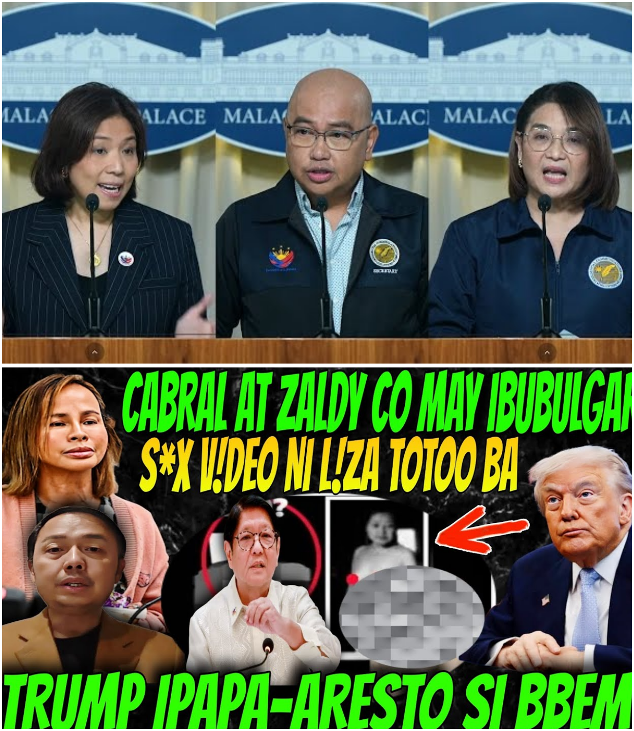 Cabral at Zaldy Co May Ibubulgar? Umano’y Pagpapaaaresto Raw ni Trump kina Marcos Jr at Liza, Umuga sa Social Media