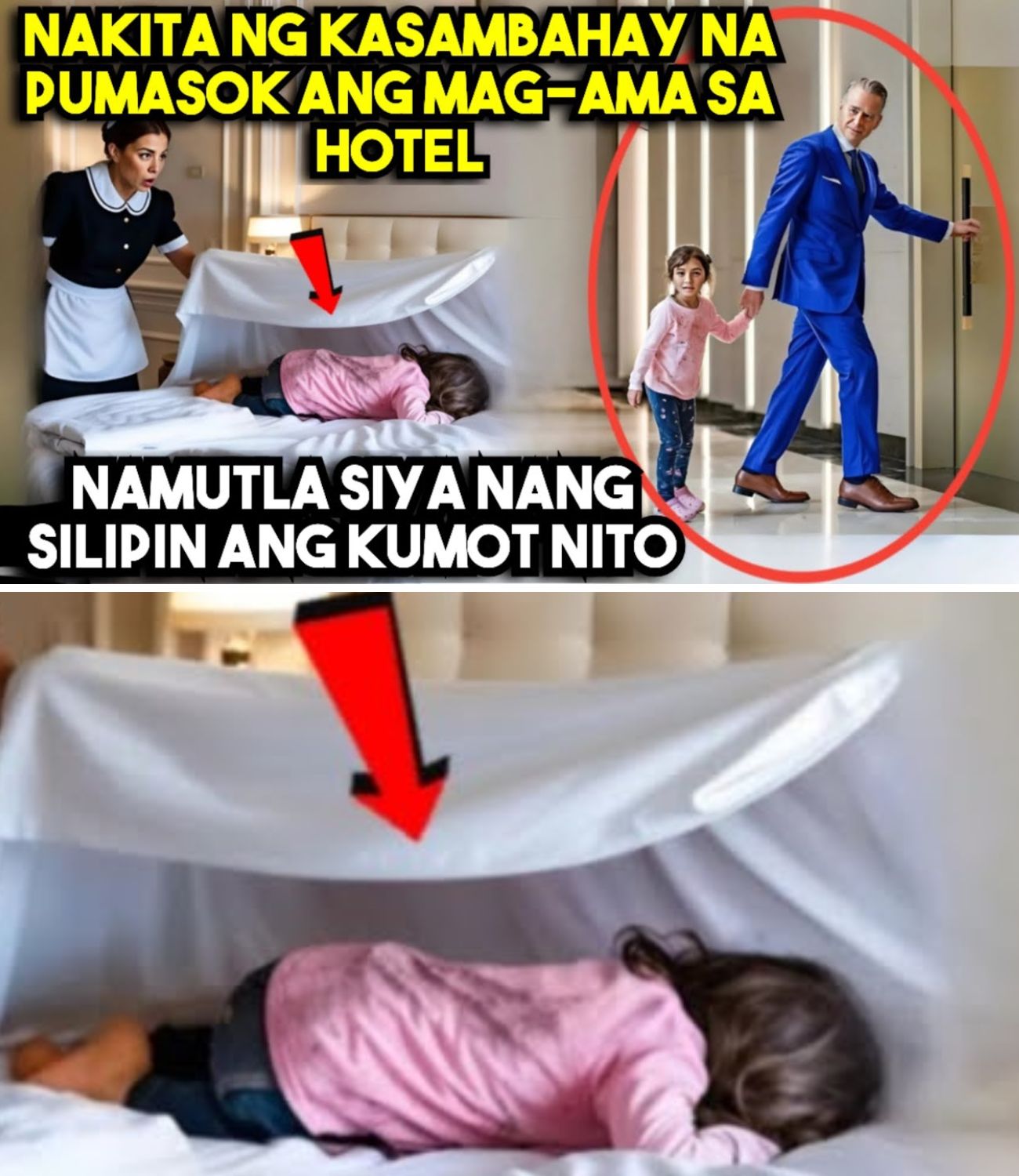 Nakita ng isang may-ari ng hotel ang mag-ama na pumasok sa hotel, at namutla siya nang makita ang kanilang kwarto!