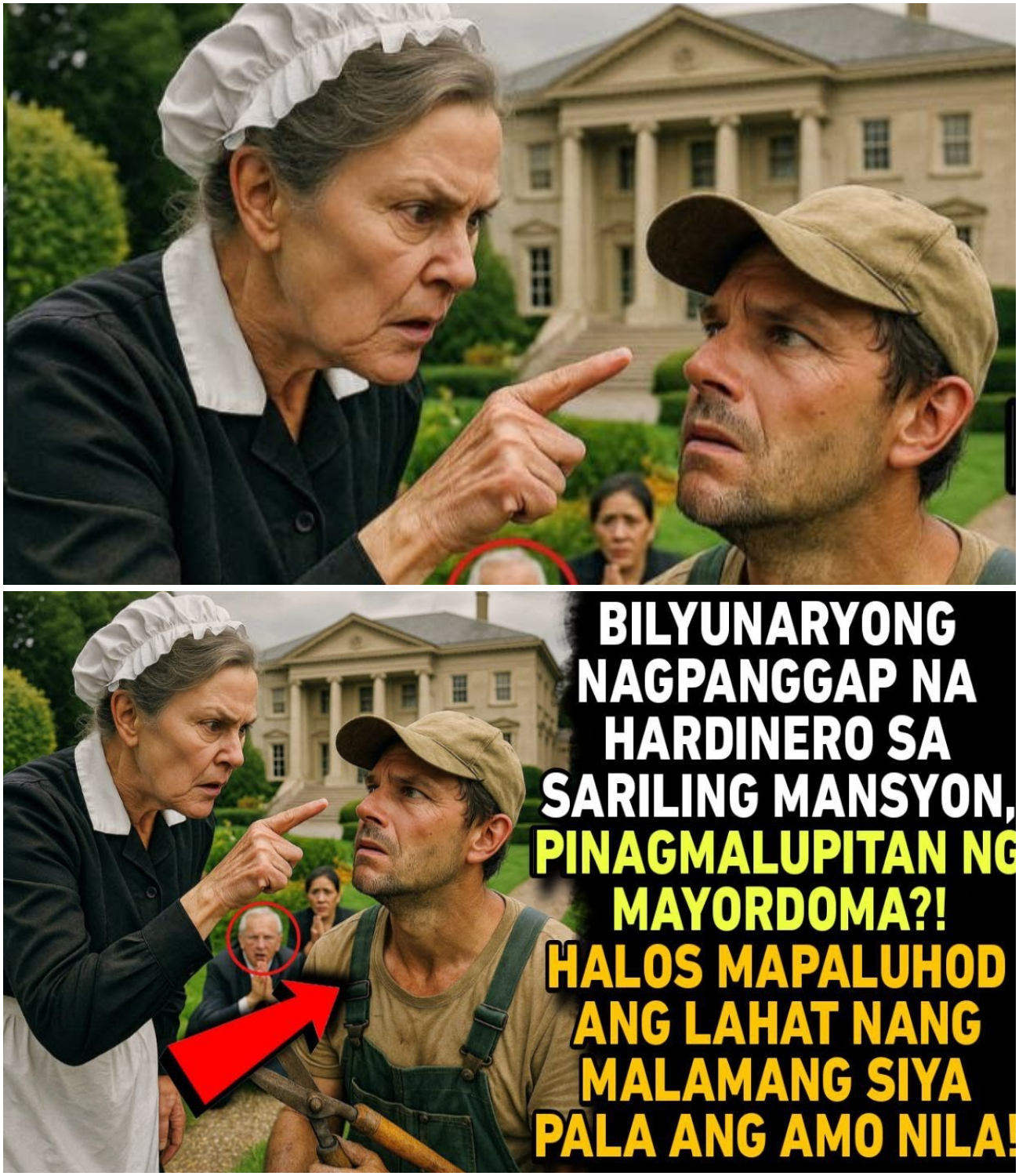 Bilyonaryong Nagpanggap na Hardinero sa Sarili Niyang Mansyon, Dumanas ng Matinding Pagmamalupit mula sa Mayordoma