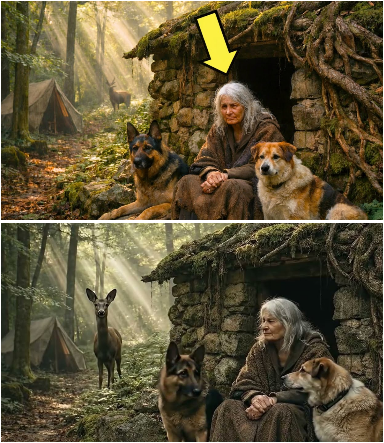 Iniwan ng Sariling Pamilya, Nagtago Siya sa Gubat—Ngunit ang Kanyang Natuklasan ay Tuluyang Nagbago ng Kanyang Kapalaran