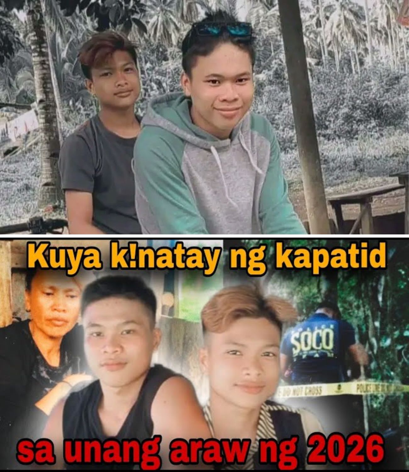 TRAHEDYA SA BAGONG TAON: Kuya, Natagpuang Wala nang Buhay sa Puno ng Mangga Matapos Pagbalingan ng Sariling Kapatid sa Pagadian City