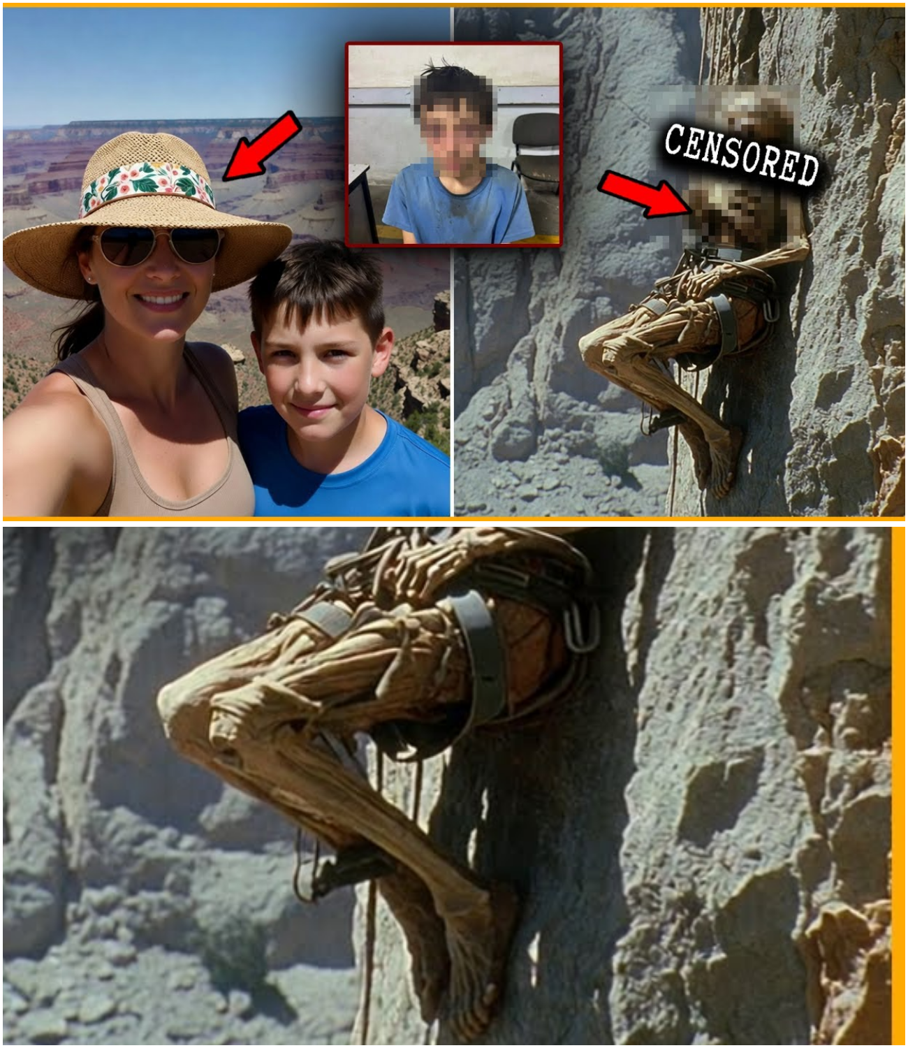 Mag-ina Nawawala sa Grand Canyon—Pagkalipas ng 10 Araw, Bumalik ang Bata at Ibinunyag ang Nakakatakot na Nangyari