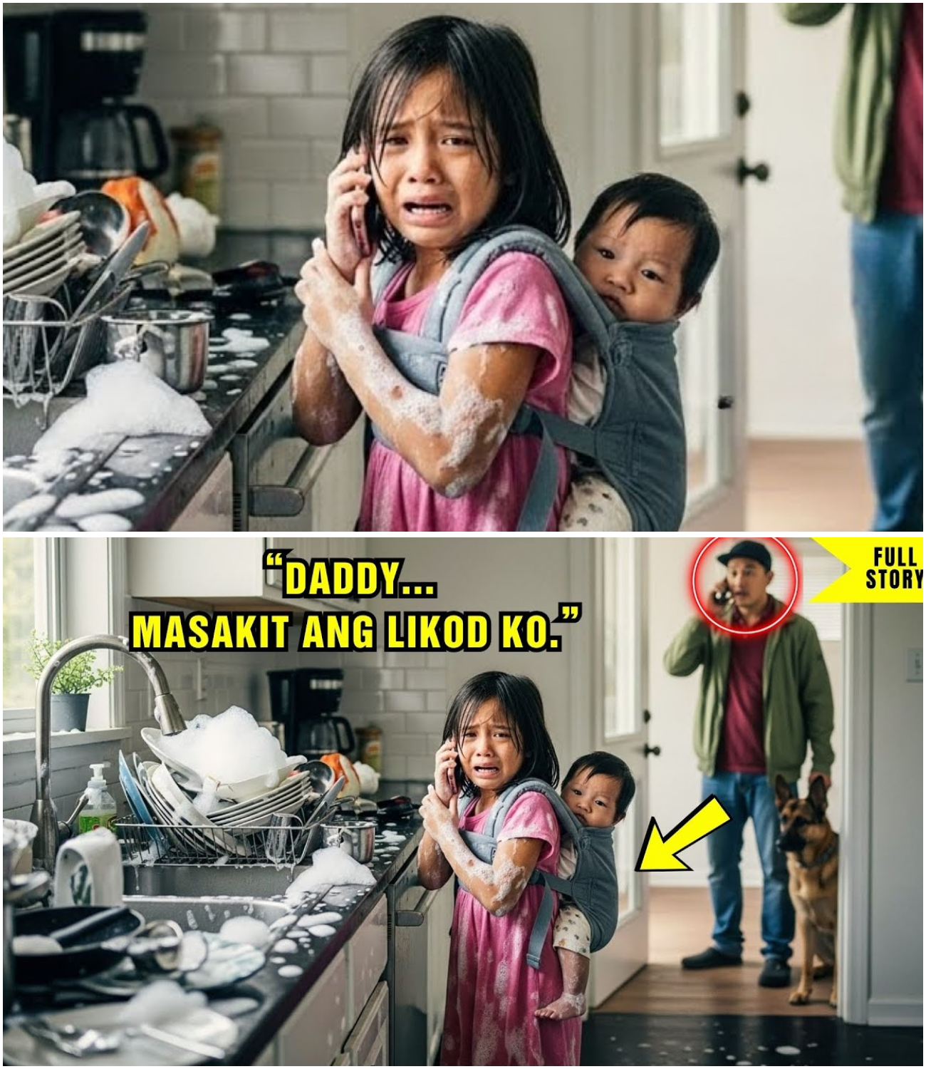 “Daddy, Masakit ang Likod Ko”—Pag-uwi ng Beteranong Ama, Isang Katotohanang Hindi Niya Inasahan