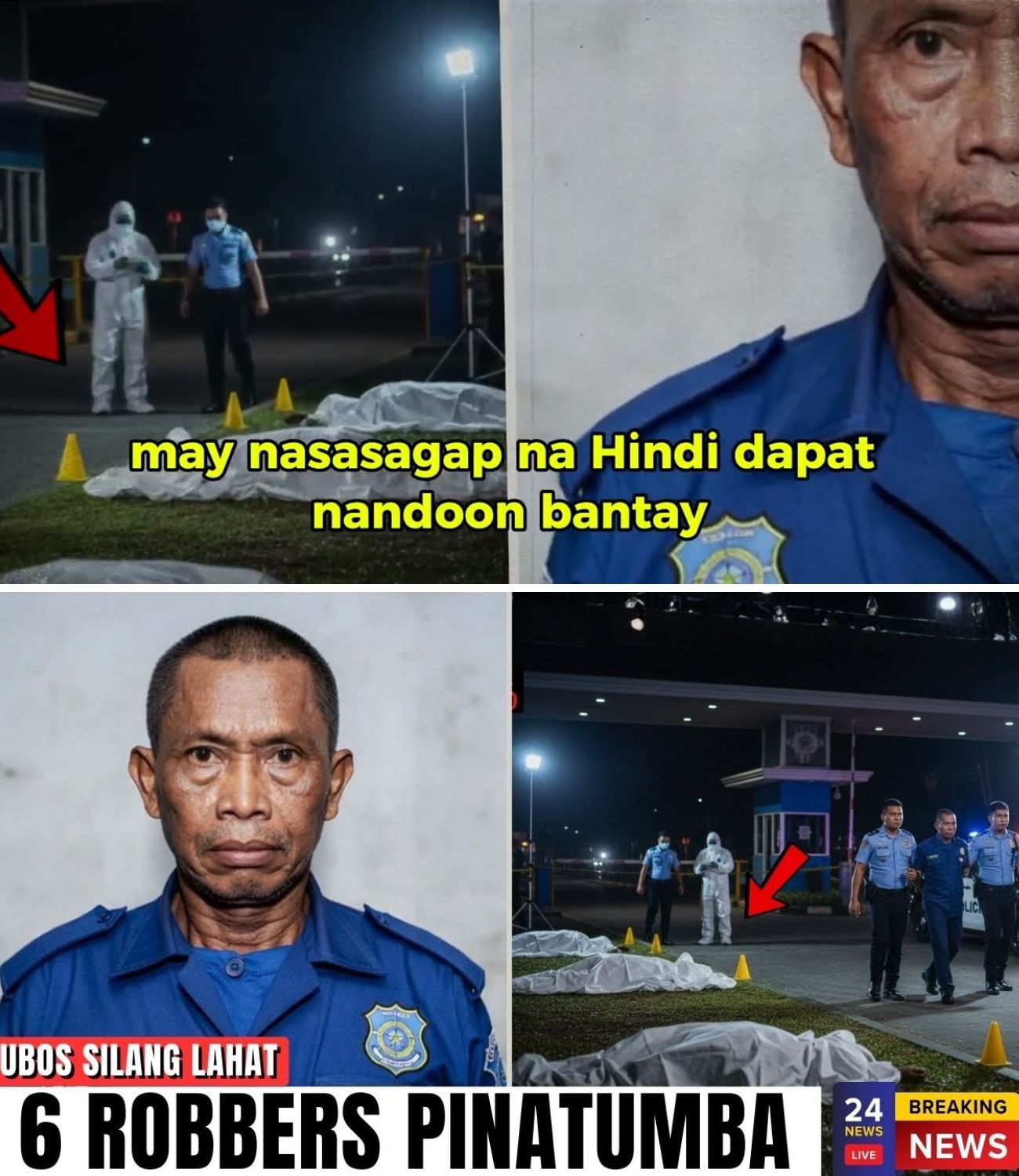 Agila ng Makati: Ang Kwento ng Katapangan ni Mang Berting Laban sa Anim na Kriminal sa Isang Madilim na Gabi