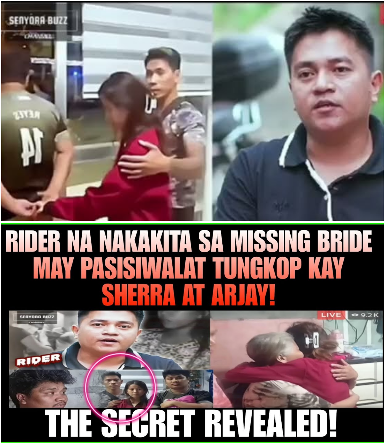Rider na Nakakita sa Missing Bride, May Pagsisiwalat Tungkol sa Tunay na Nangyari Kay Sherra at Arjay