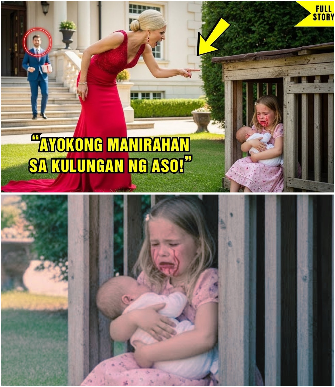 Umiiyak ang Bata: “Huwag Ninyo Kaming Piliting Manatili Rito!” — Ang Pagdating ng Isang Bilyonaryo ang Nagbago ng Lahat