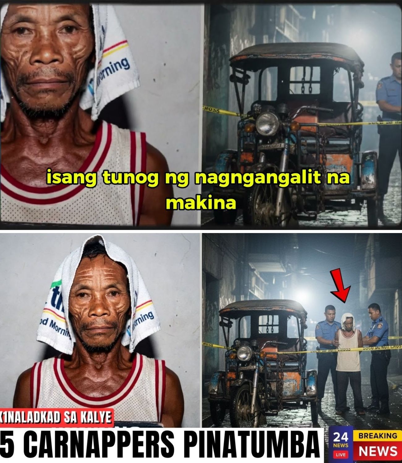 Huling Pasada ng Ama: Tricycle Driver sa Caloocan, Naging “Halimaw ng Kalsada” Matapos Singilin ang 5 Anak-Mayaman na Kumitil sa Buhay ng Kanyang Anak!