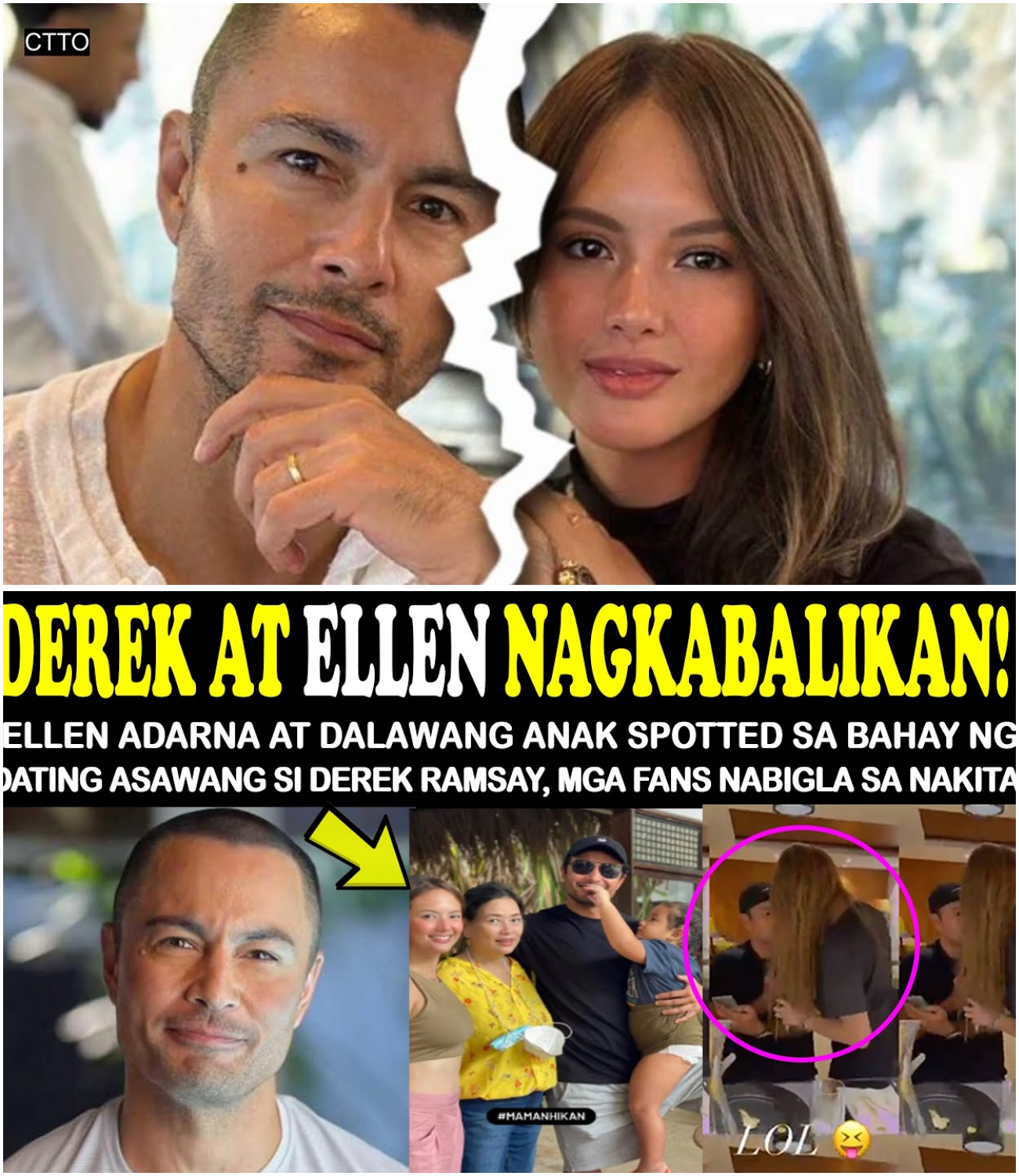 Sa Wakas, Natapos ang Usap-usapan: Derek Ramsay at Ellen Adarna, Nagkaayos na Matapos ang Matagal na Katahimikan