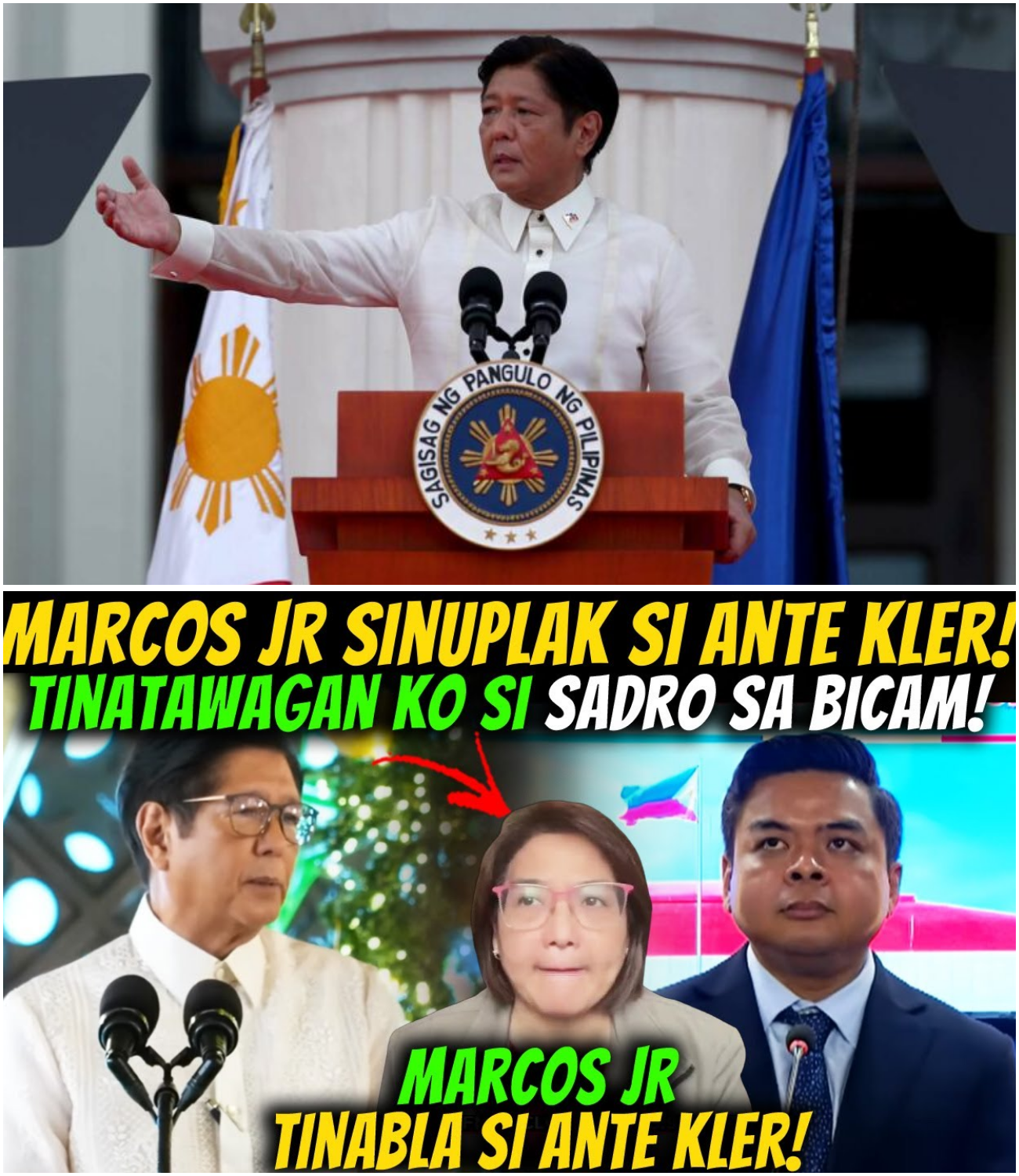 Marcos Jr. Galit na ba kay “Ante Kler”? Umano’y Matinding Pagtabla sa Kanya ang Napansin sa Isang Mahalagang Talumpati