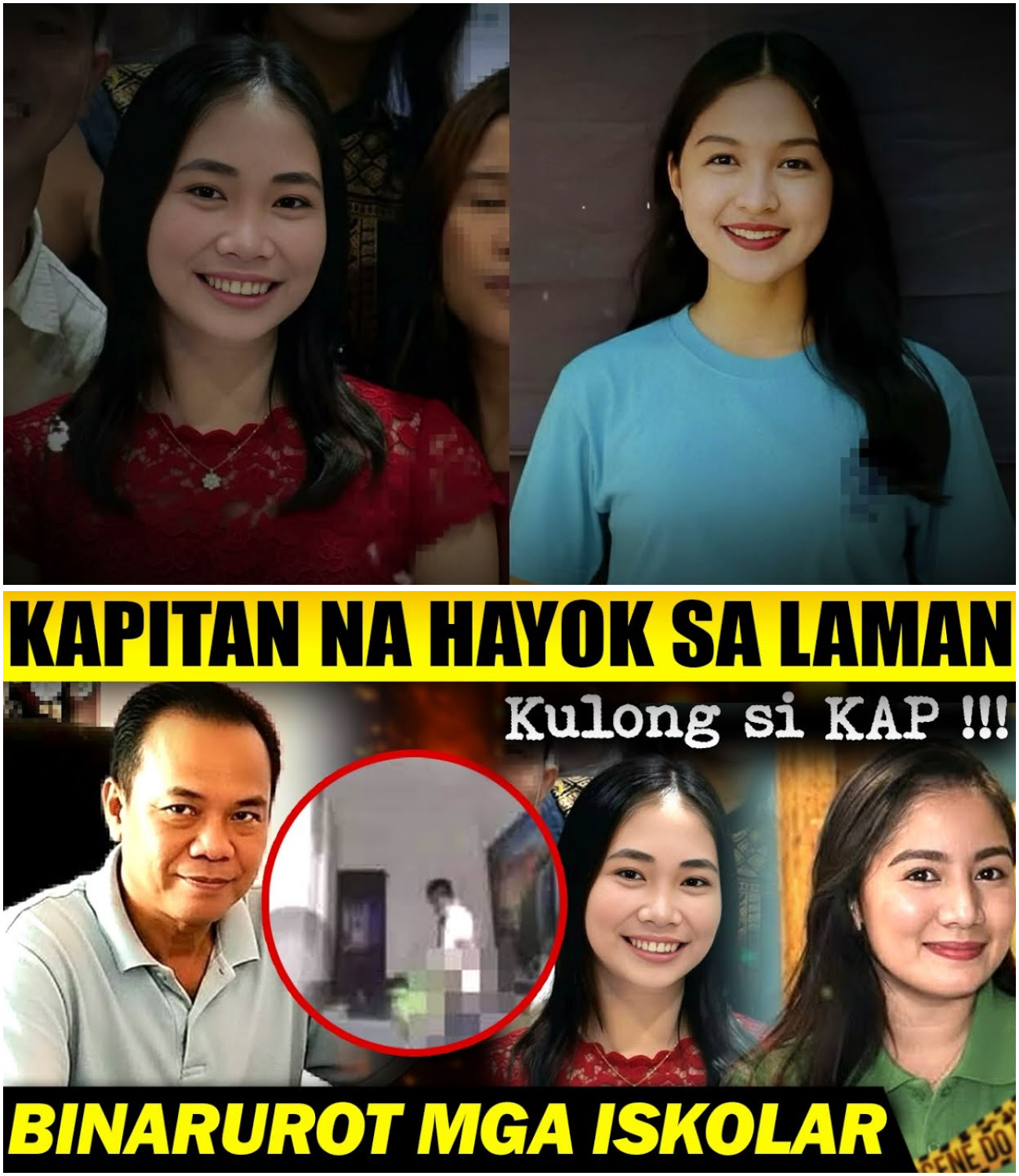 Kapitan na may Kakaibang Gawain, Timbug ng Pulisya sa Gitna ng Gabi