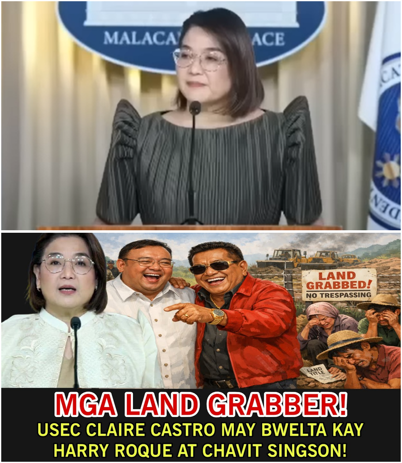 Sabit at Accla Binanatan ni Claire Castro, Isyu ng Pang-aabuso at Land Grabbing Muling Umingay