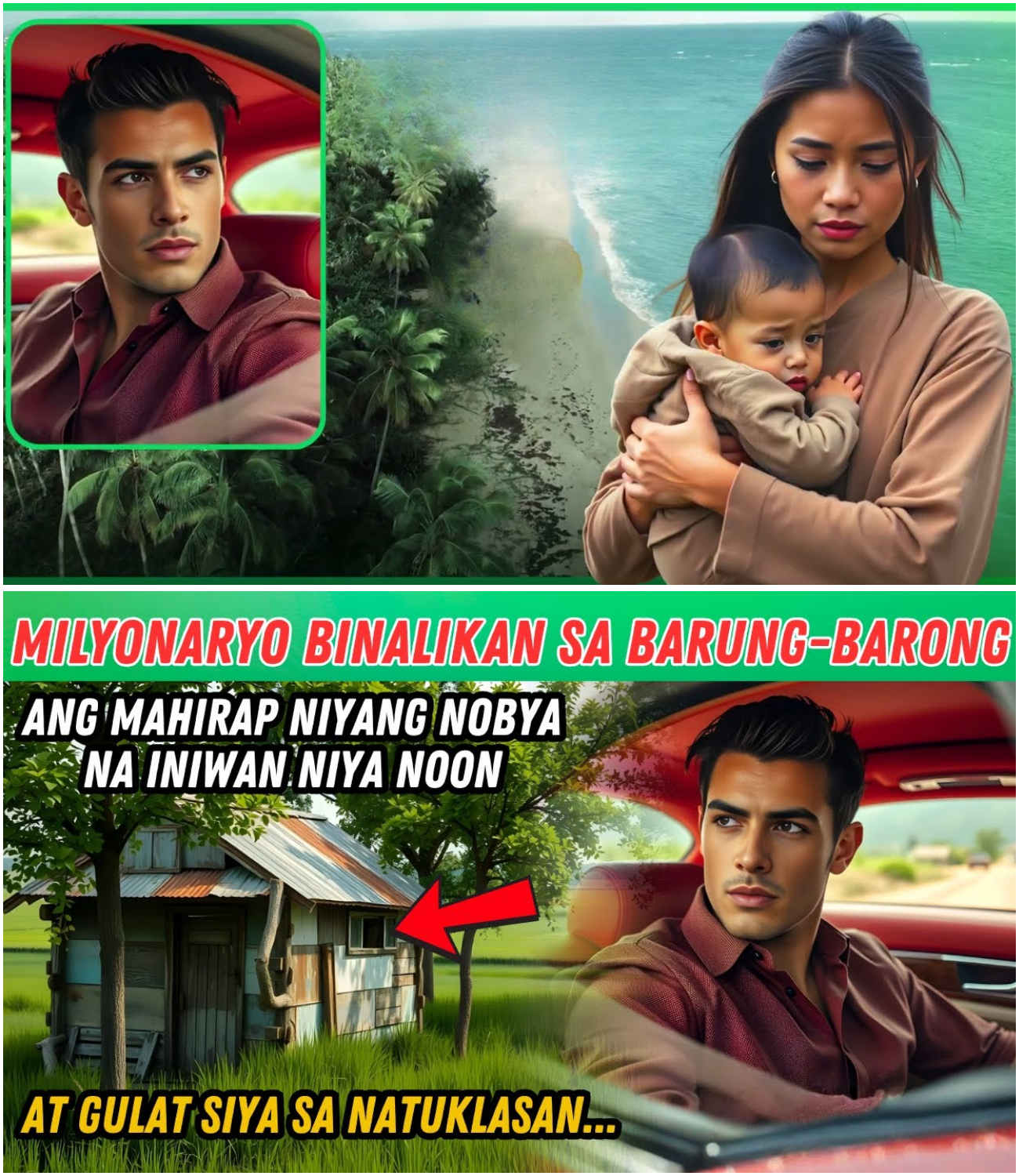 Milyonaryo, Binalikan sa Barung-Barong ang Mahirap na Nobyang Iniwan Noon—Isang Pagbabalik na Walang Kasiguruhan