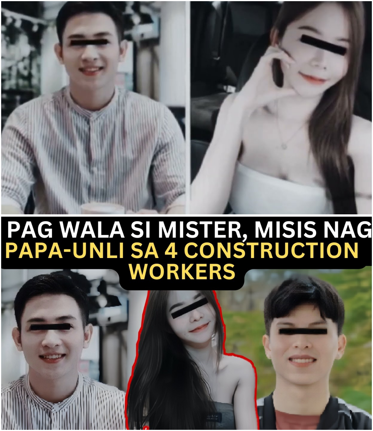 Apat na Construction Workers ang Pinagsabay ni Misis Tuwing Wala si Mister, Lihim na Nabunyag sa Hindi Inaasahang Paraan