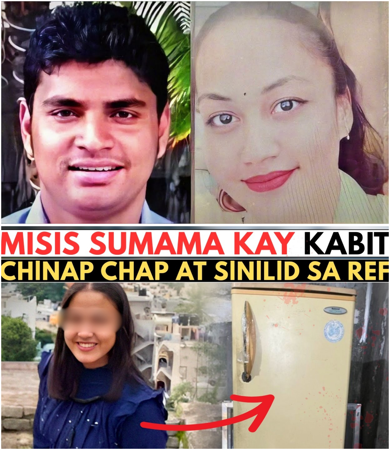 Huling Sandali ng Misis na Umalis Kasama ang Kabit, Natagpuan sa Loob ng Ref