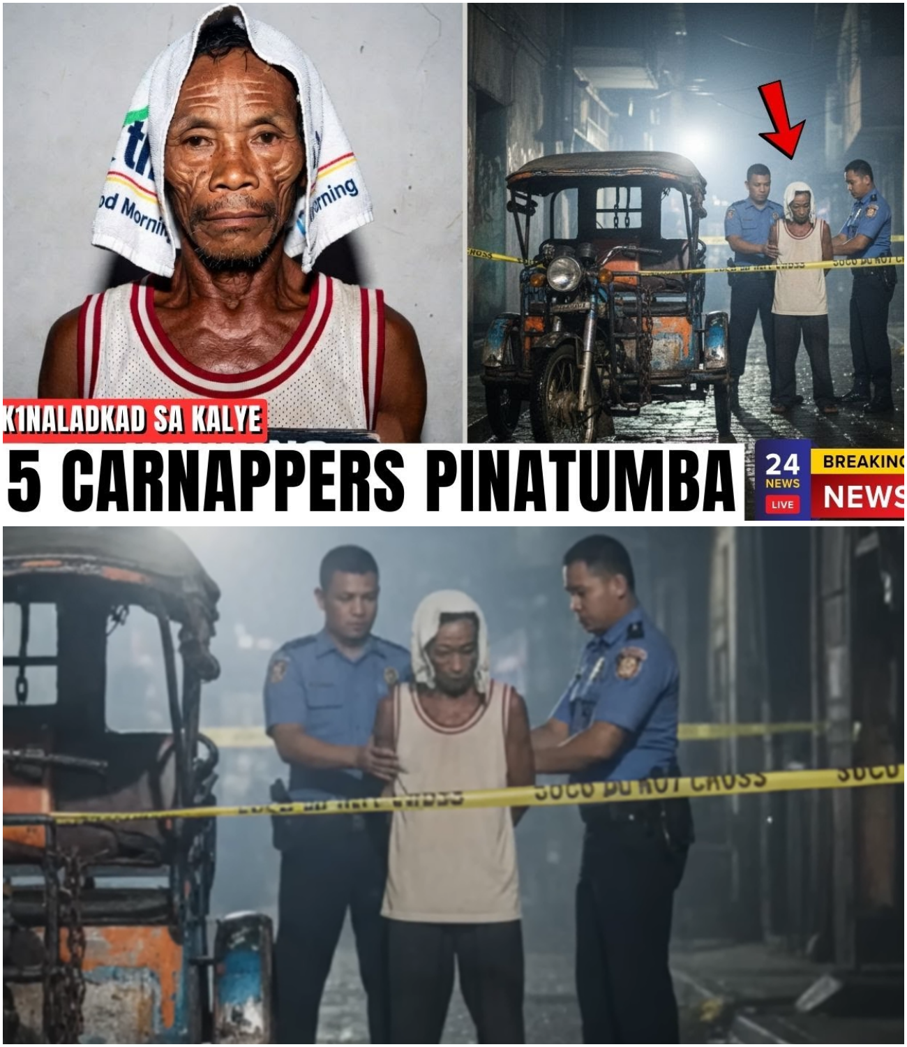 Tricycle Driver ng Caloocan na si Mang Dante, Umaalog ang Lungsod sa Sinapit ng Limang Sangkot sa Trahedya ng Kanyang Anak