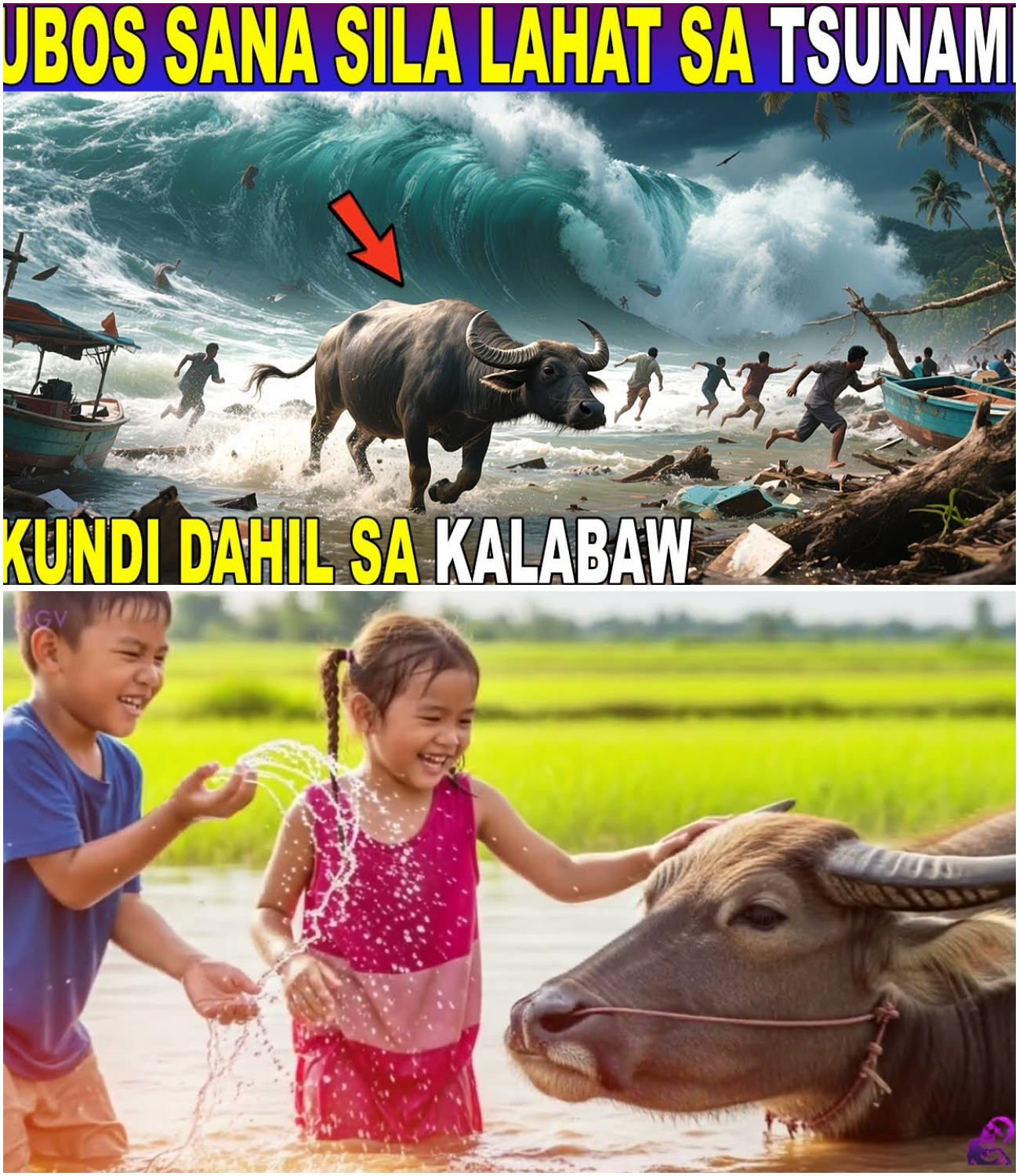 Paano Niligtas ng Isang Kalabaw ang Maraming Tao Mula sa Nakamamatay na Tsunami