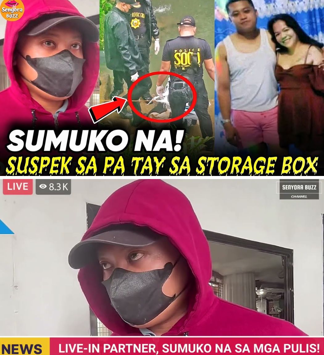 MISTERIYO SA STORAGE BOX: LIVE-IN PARTNER SUMUKO NA MATAPOS ANG NAKAKAPANGHILAKBOT NA PAGHAHANAP NG HUSTISYA