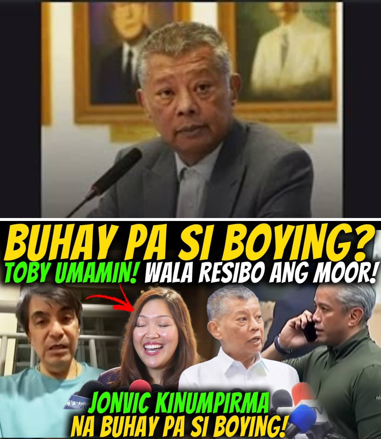 BOYING REMULLA BUHAY PA! TOBY TIANCO UMANIN NA WALANG RESIBO ANG MOOE! TAMA SI CONG LEVISTE!