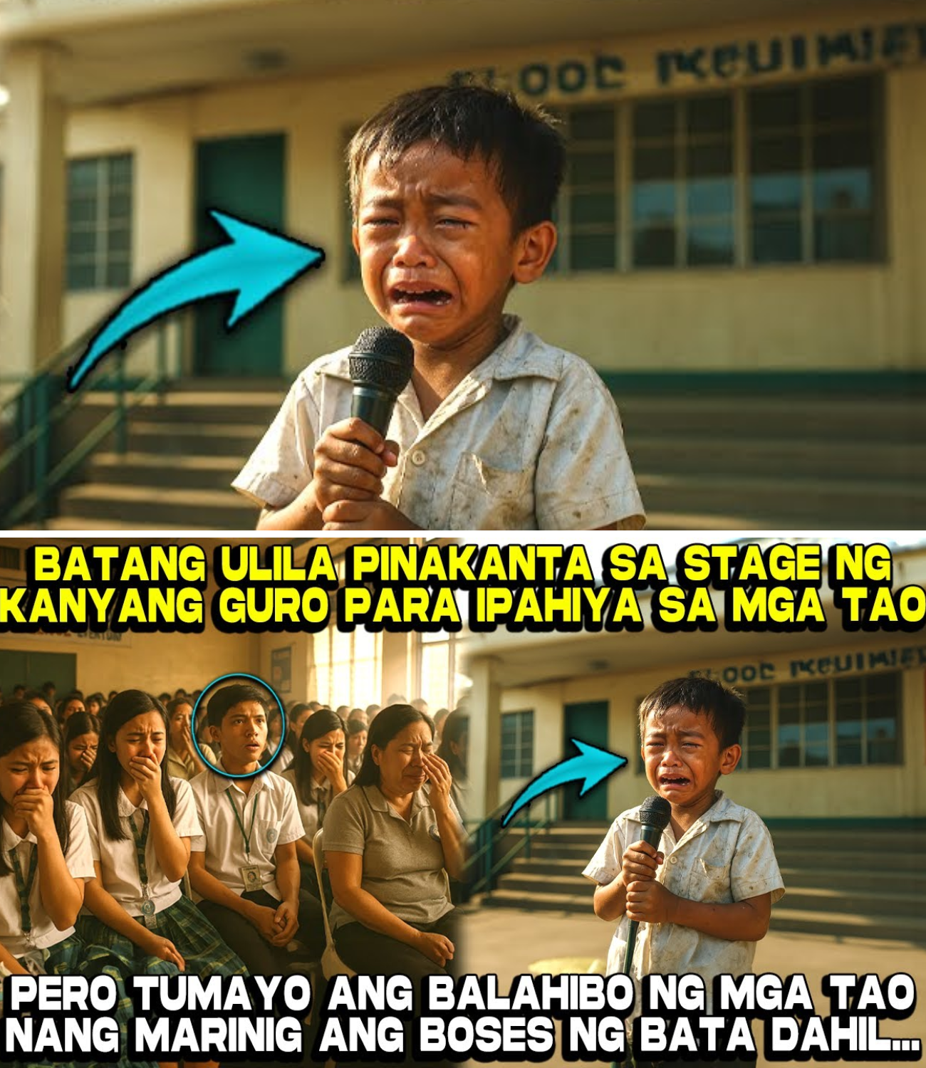 Batang Ulila Pinakanta ng Kanyang Guro sa Stage para Mapahiya, Pero…