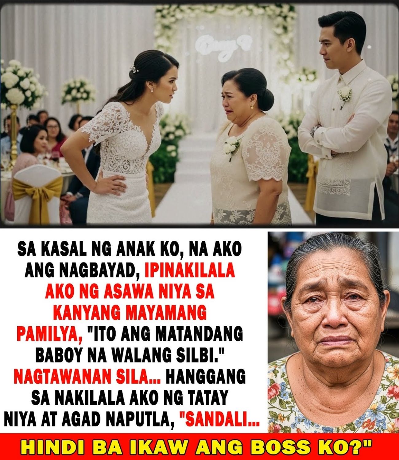 Nilait Ako Ng Manugang Ko “Matandang Baboy Na Walang Silbi” Sa Party Alam Ng Tatay Niya Na Ako Ay..