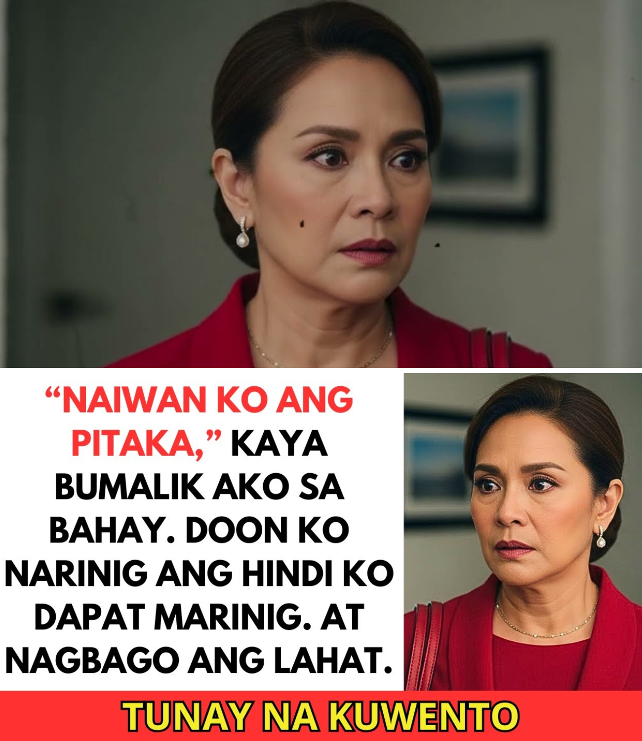 NAIWAN KO ANG PITAKA AT BUMALIK AKO SA BAHAY โ AT DOON KO NARINIG ANG HINDI KO DAPAT MARINIG.