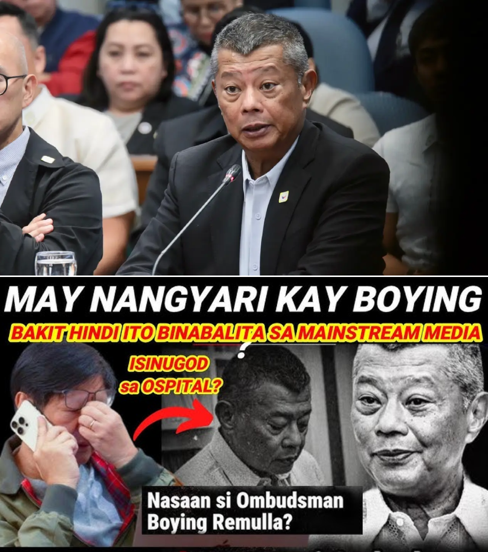 Nasaan si Ombudsman Boying Remulla? Pananahimik, Ospital Rumors, at Mga Tanong sa Gitna ng Mainit na Isyu