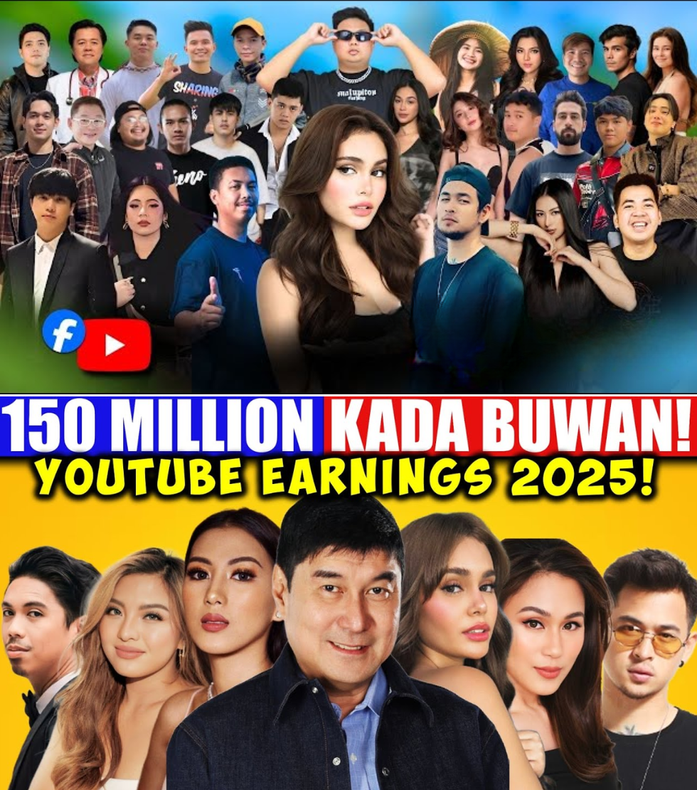 Top 15 Pinakamalalaking Kinita ng Pinoy YouTubers sa 2025 at ang Tunay na Kwento sa Likod ng Kanilang Tagumpay
