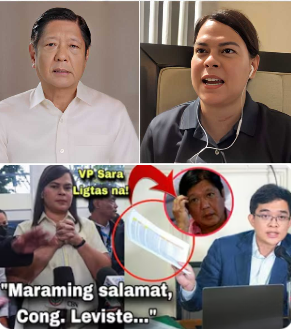 GRABE! Sara Duterte, NAGPASALAMAT kay Leandro Leviste sa Pagpapakita ng EBIDENSYA laban kay PBBM — Trust at Approval ni Marcos, NASA NEGATIVE na!